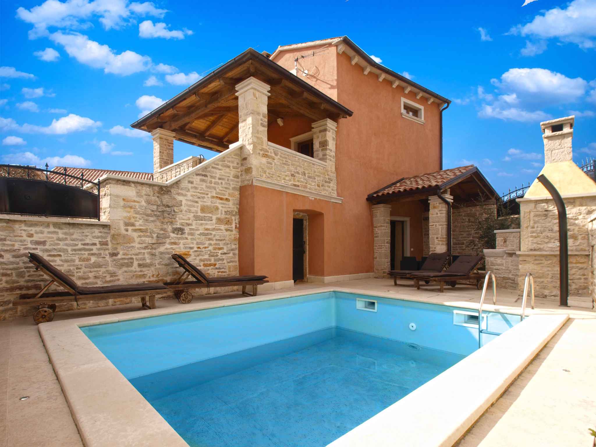 Ferienhaus mit Swimmingpool und Grillplatz Ferienhaus in Istrien