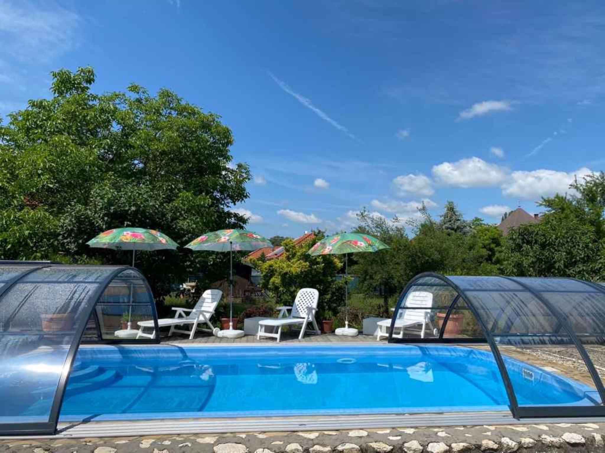 Ferienhaus mit Pool, Klimaanlagen und WLAN Ferienhaus in Ungarn