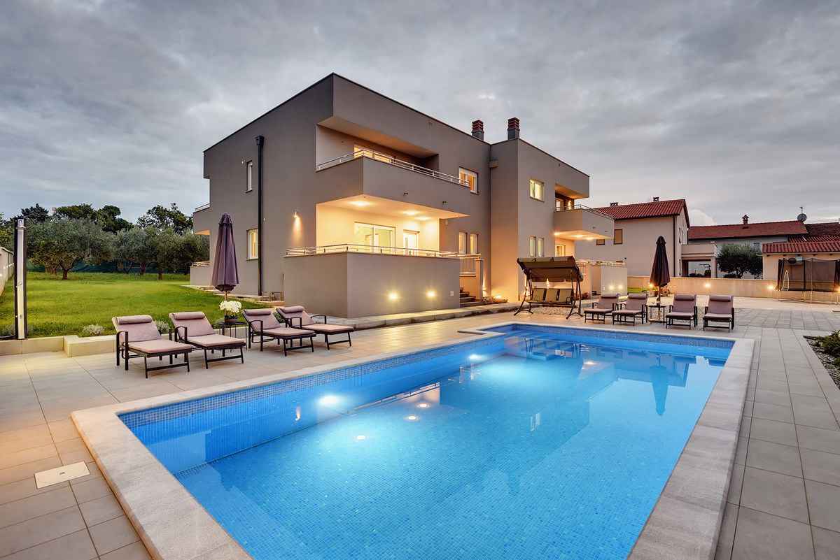 Villa mit Pool, Fitness und Sauna Ferienhaus in Istrien
