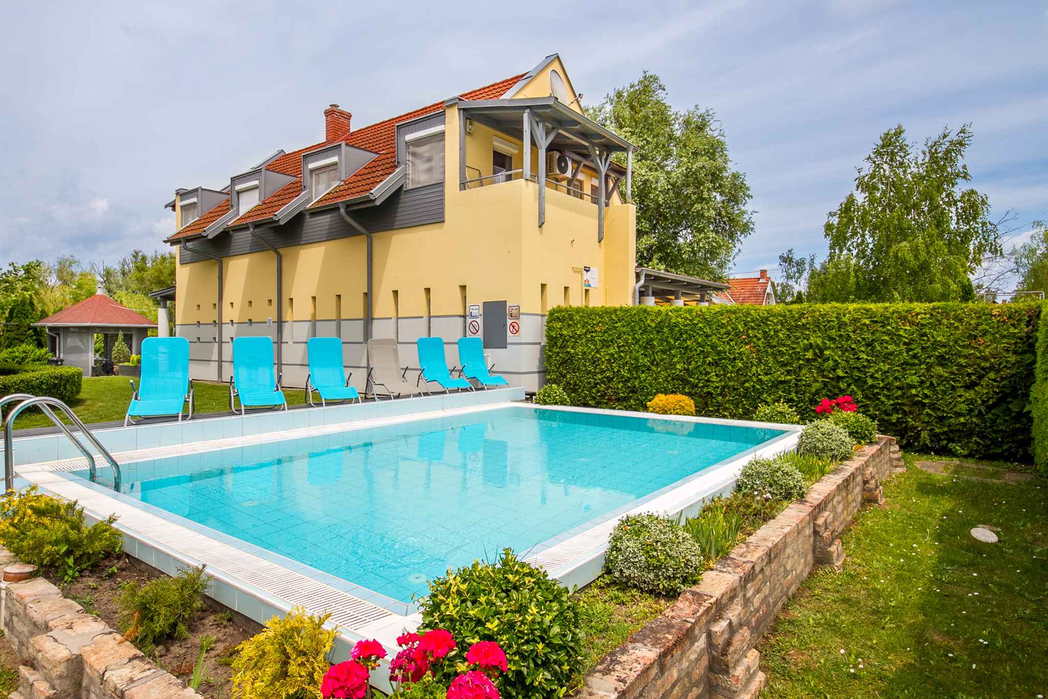 Ferienwohnung mit Klimaanlage, Pool, freiem Strand  in Ungarn