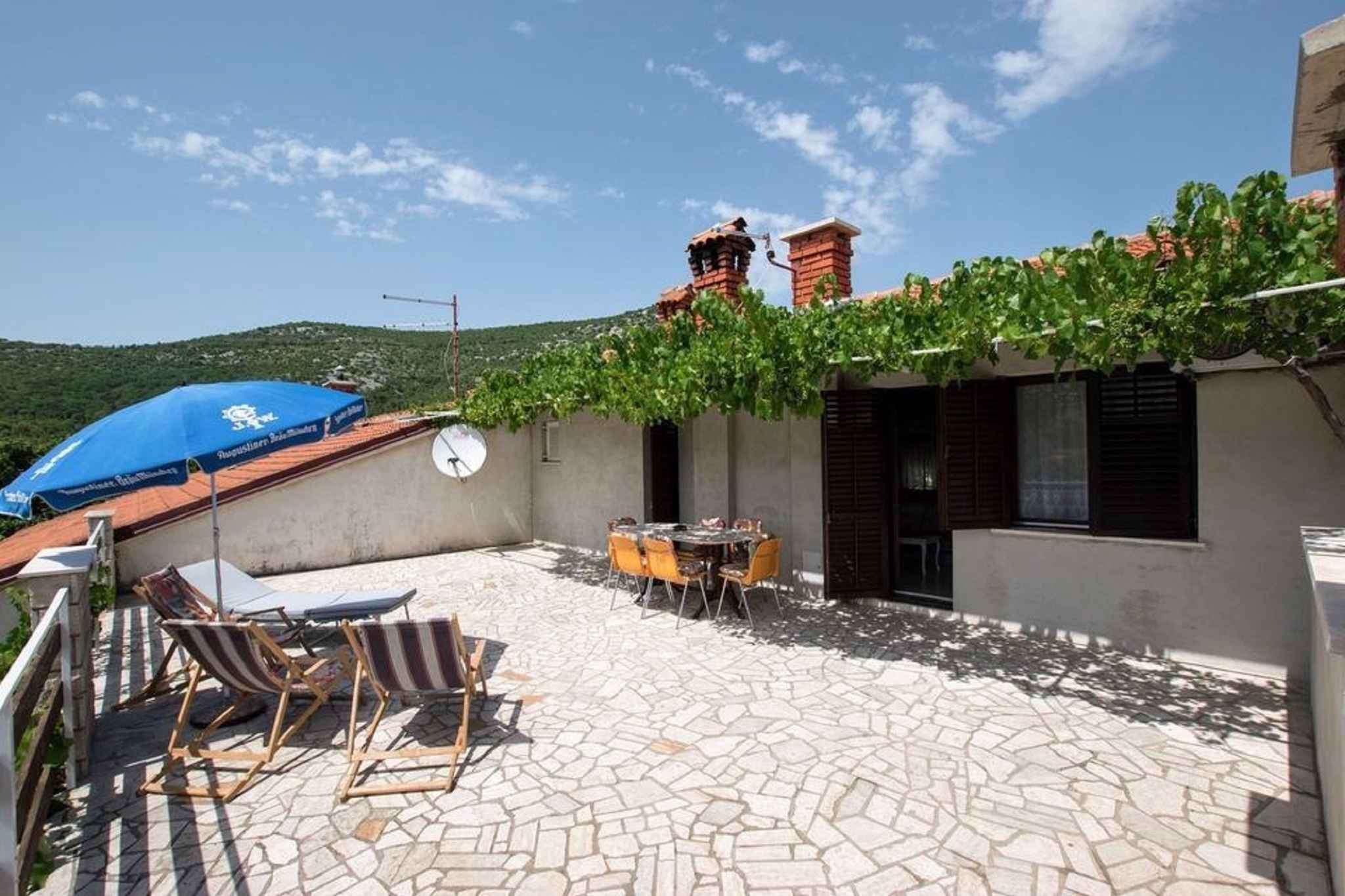 Ferienwohnung große Terrasse mit Klimaanlage  in Kroatien