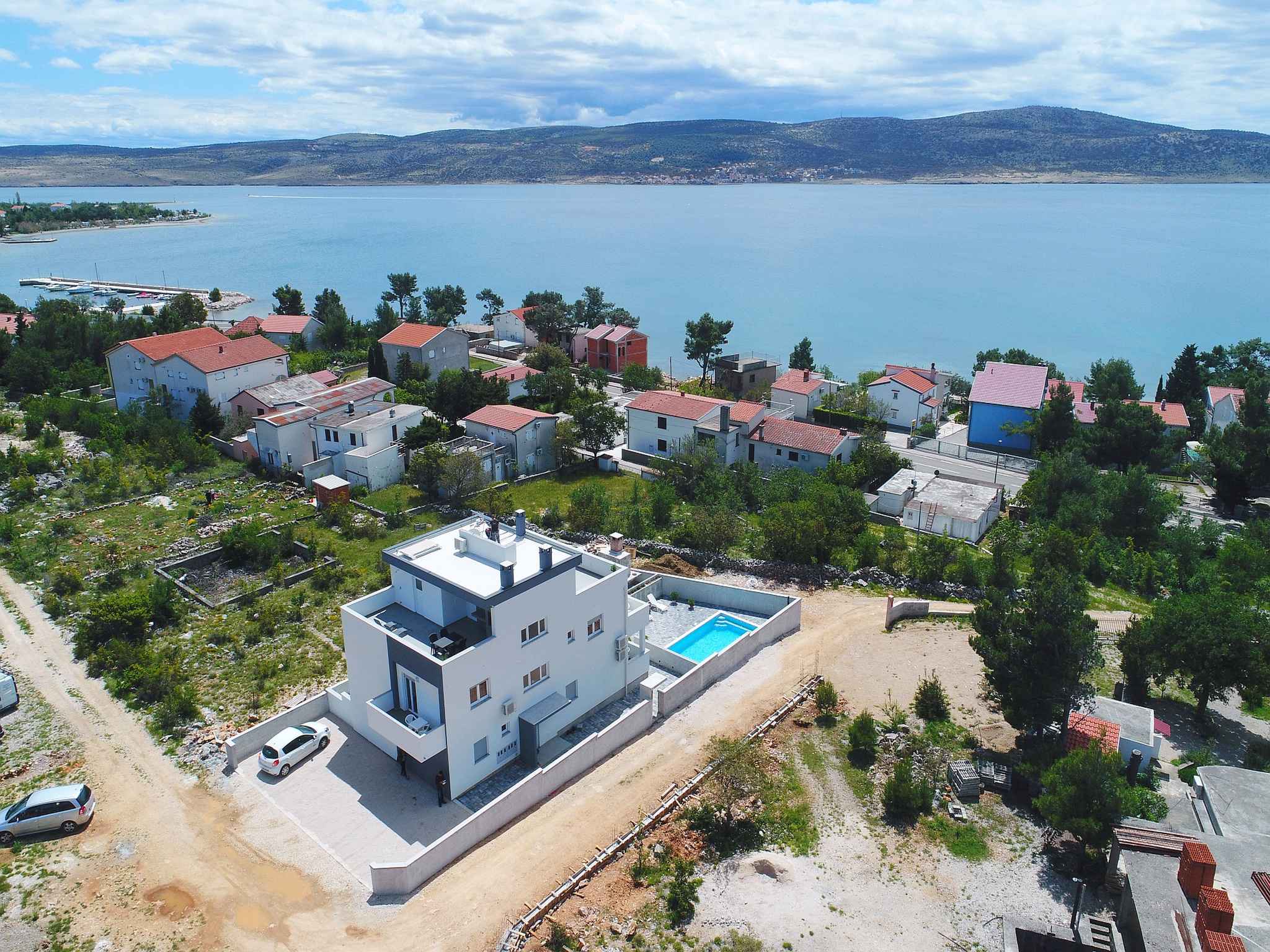 Ferienwohnung mit Swimmingpool und Terrasse zum Gr  in Kroatien