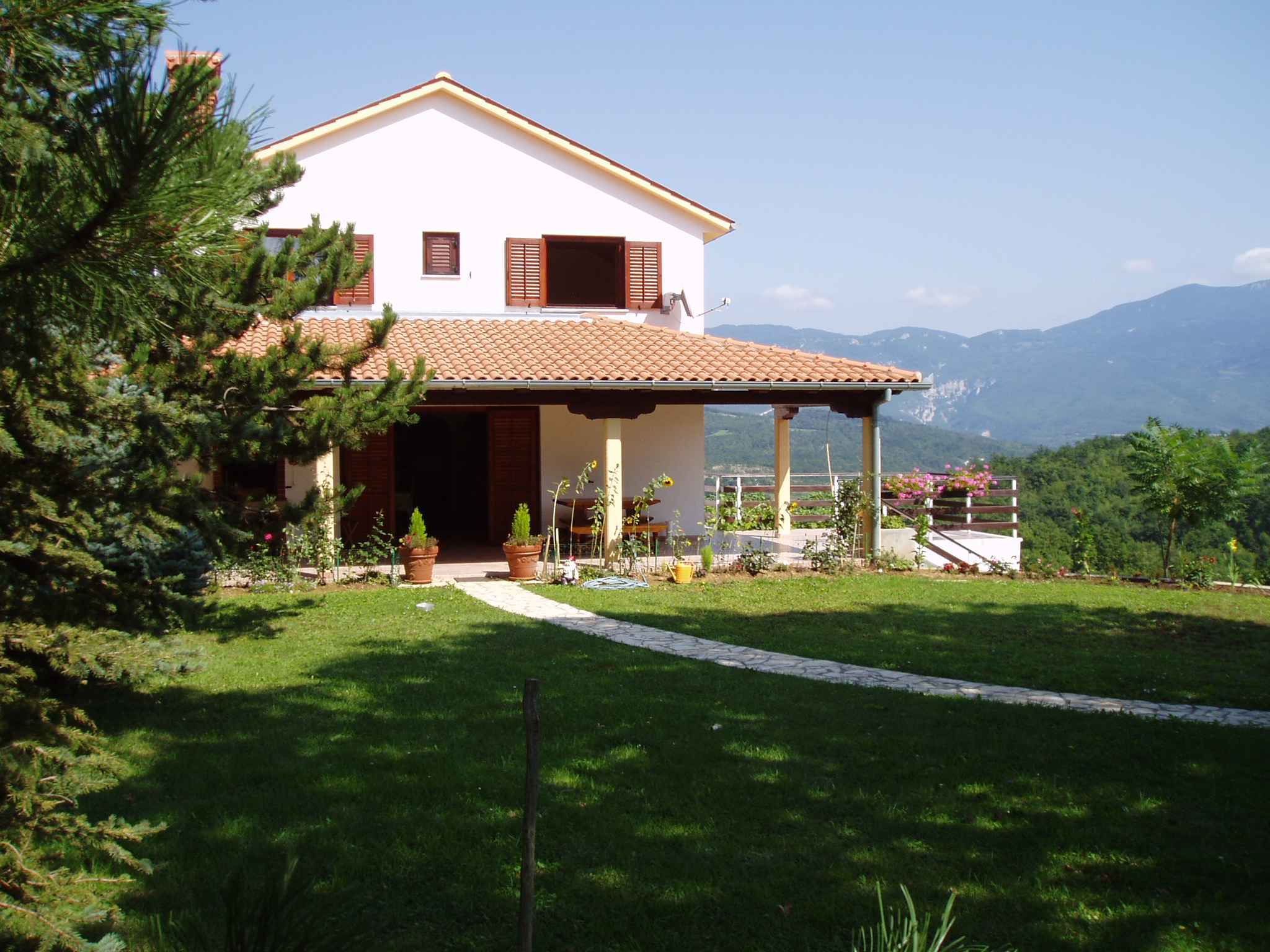 Ferienhaus in der Natur mit Weinberg und Olivenhai Bauernhof in Istrien