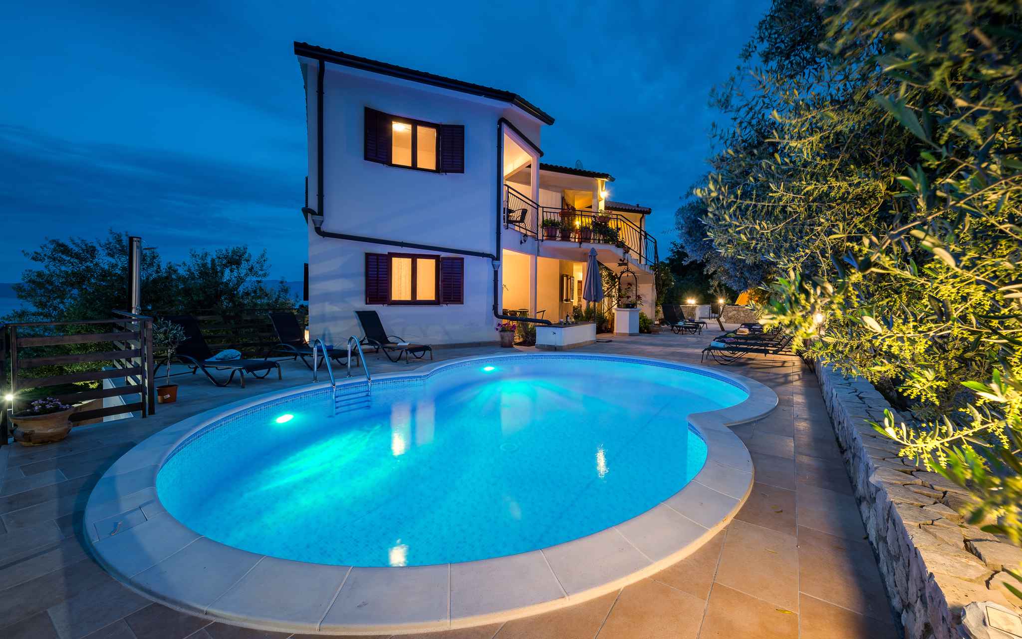 Ferienwohnung Mit Meerblick und Pool  in Istrien