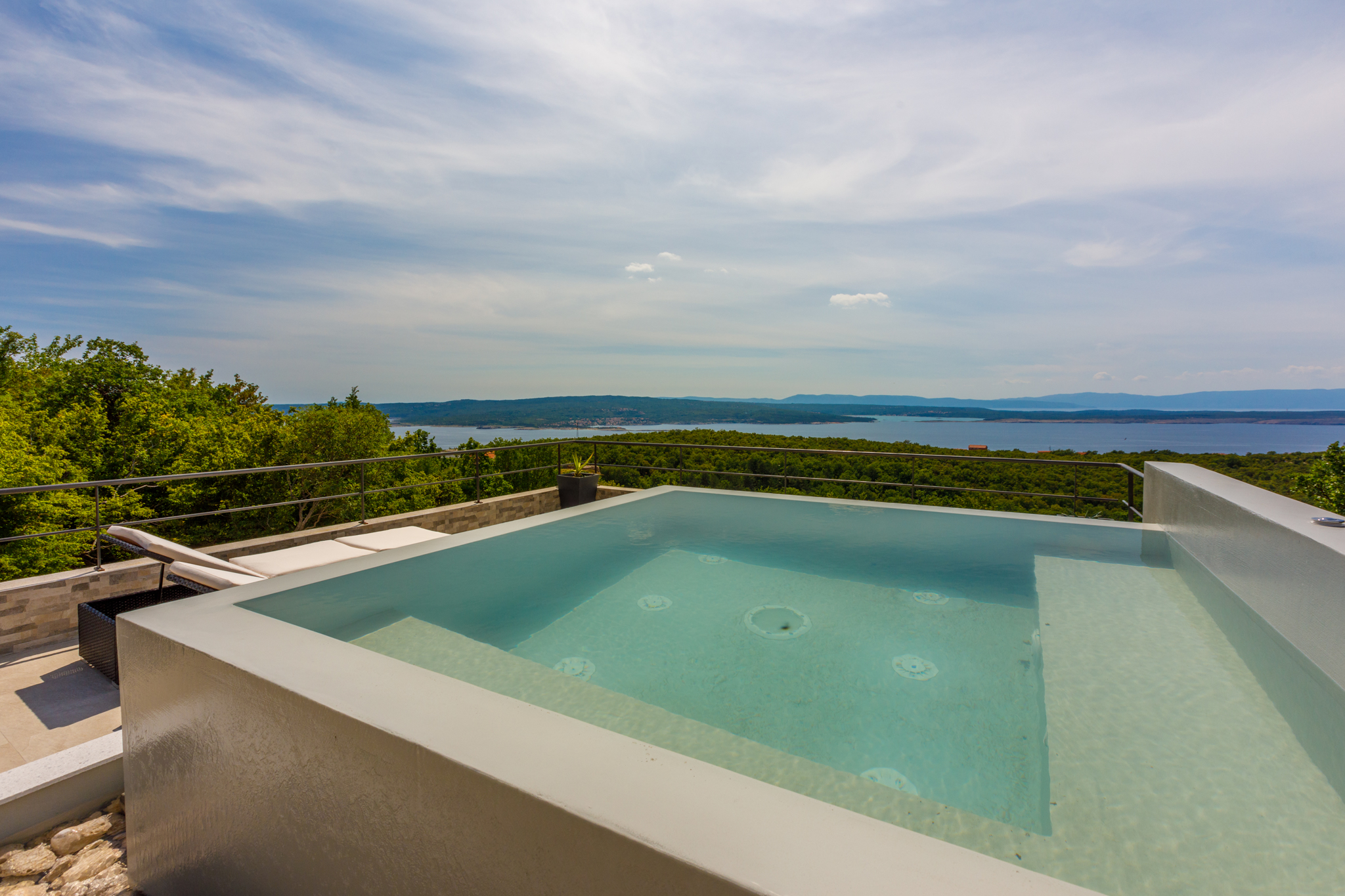 Ferienhaus mit Meerblick und Klimaanlage  in Kroatien