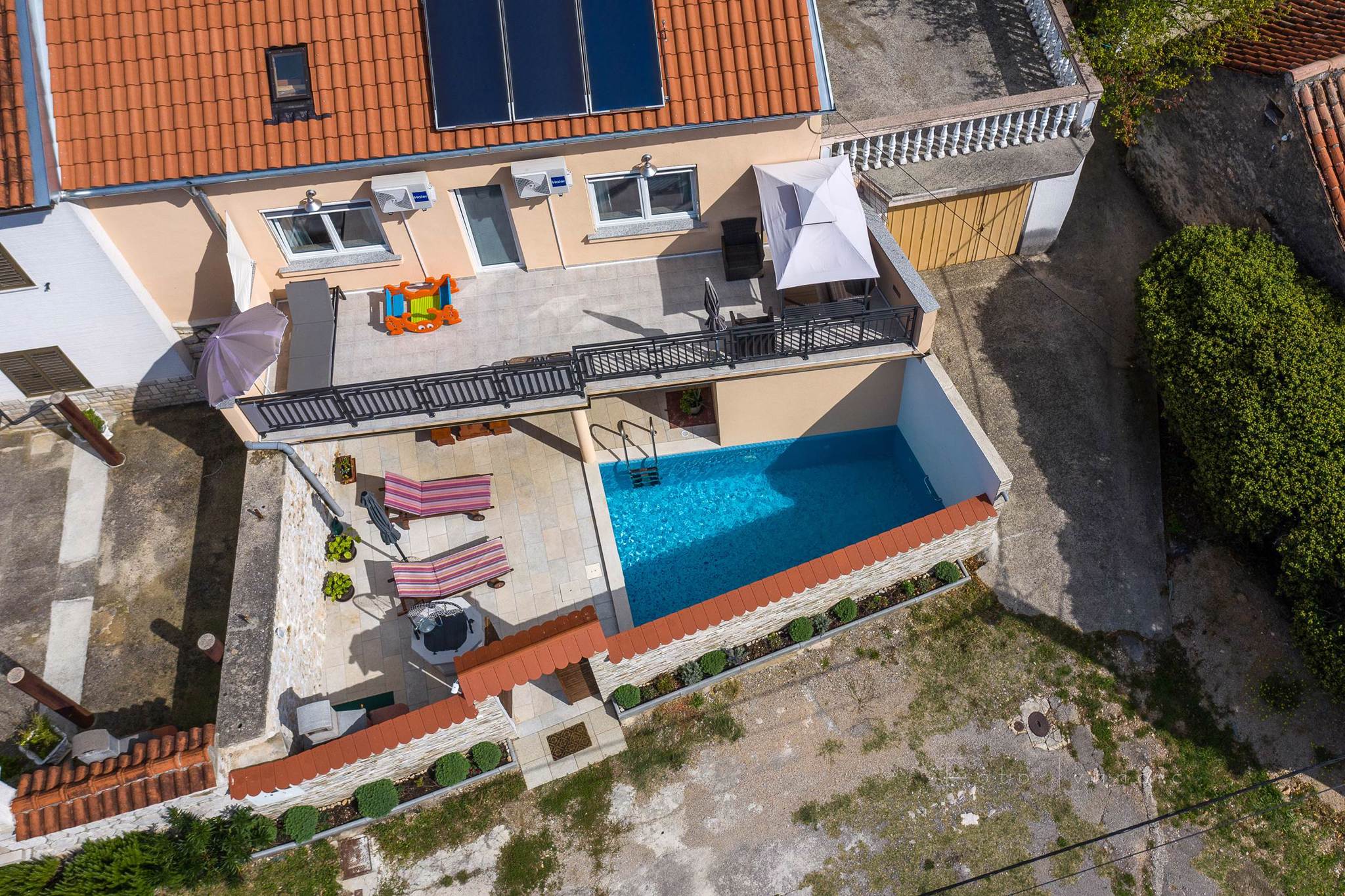 Villa Mit Garten und Pool Ferienhaus in Kroatien