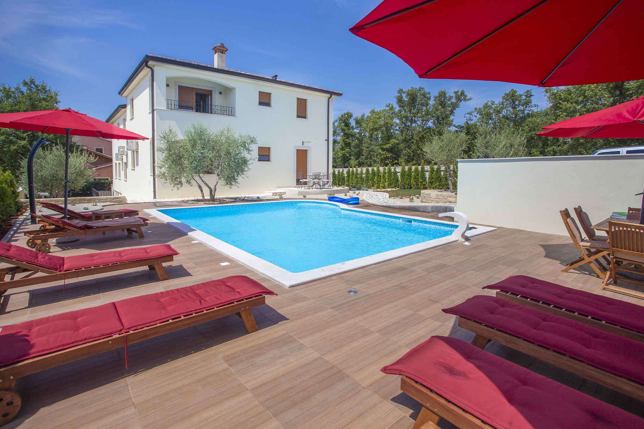 Ferienwohnung mit Pool und Gartengrill  in Istrien