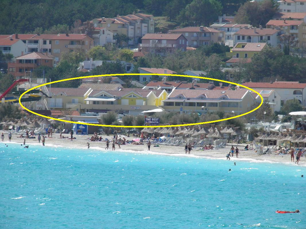 Ferienwohnung 50 m vom Strand mit Klimaanlage   kroatische Inseln