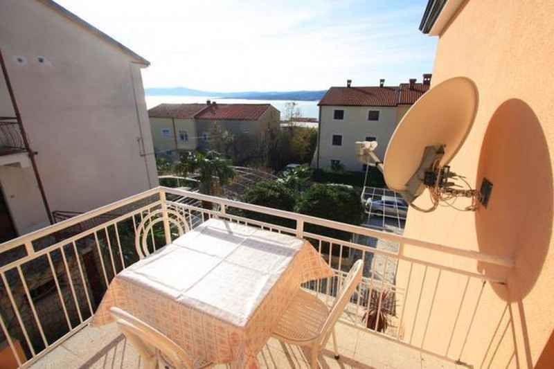 Appartement de vacances mit Terrasse und Meerblick (281362), Crikvenica, , Kvarner, Croatie, image 8