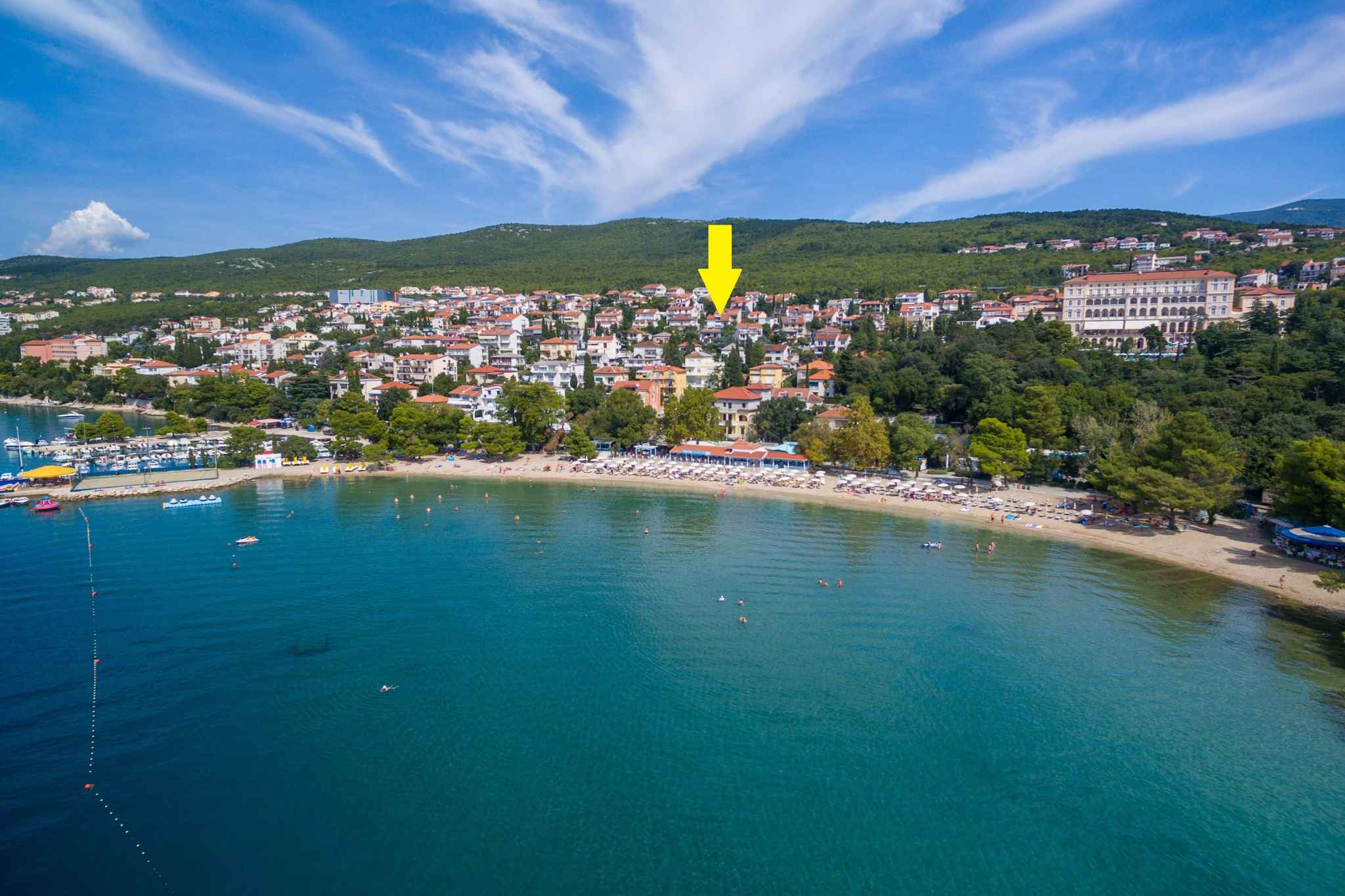 Ferienwohnung mit Terrasse und Meersicht (281395), Crikvenica, , Kvarner, Kroatien, Bild 3