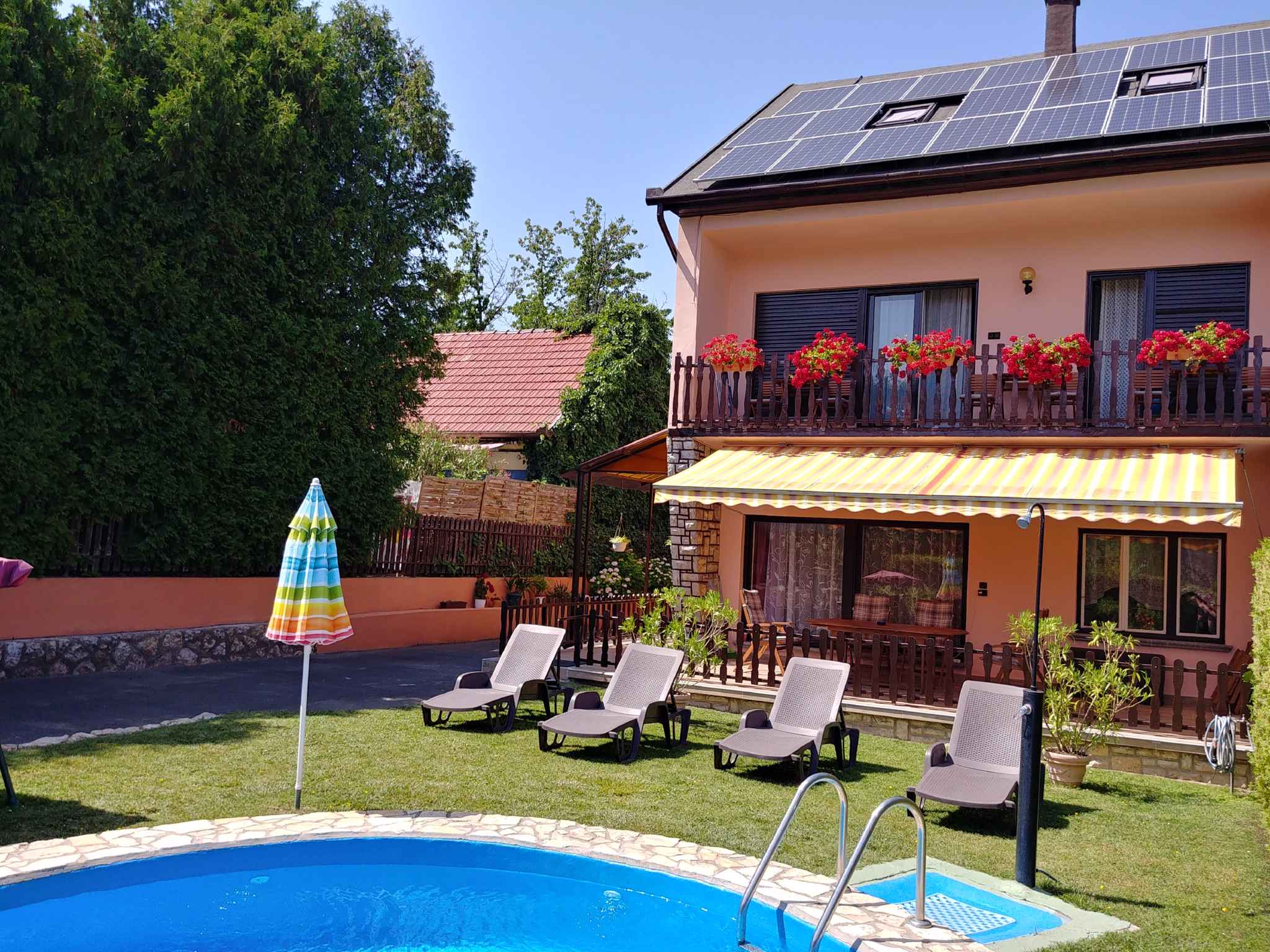 Ferienwohnung mit Pool und Internet  in Ungarn