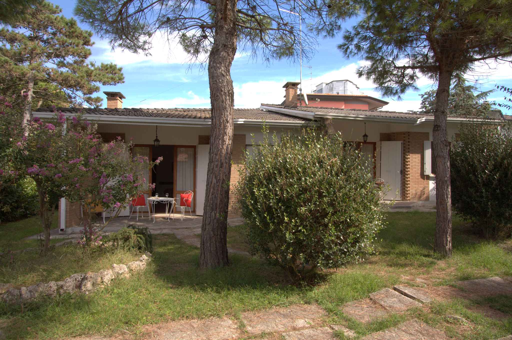 Ferienwohnung mit Klimaanlage und Garten  in Lignano