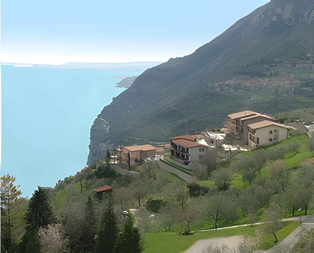 Ferienwohnung in der Residence Ruculi mit Seeblick   Gardasee - Lago di Garda