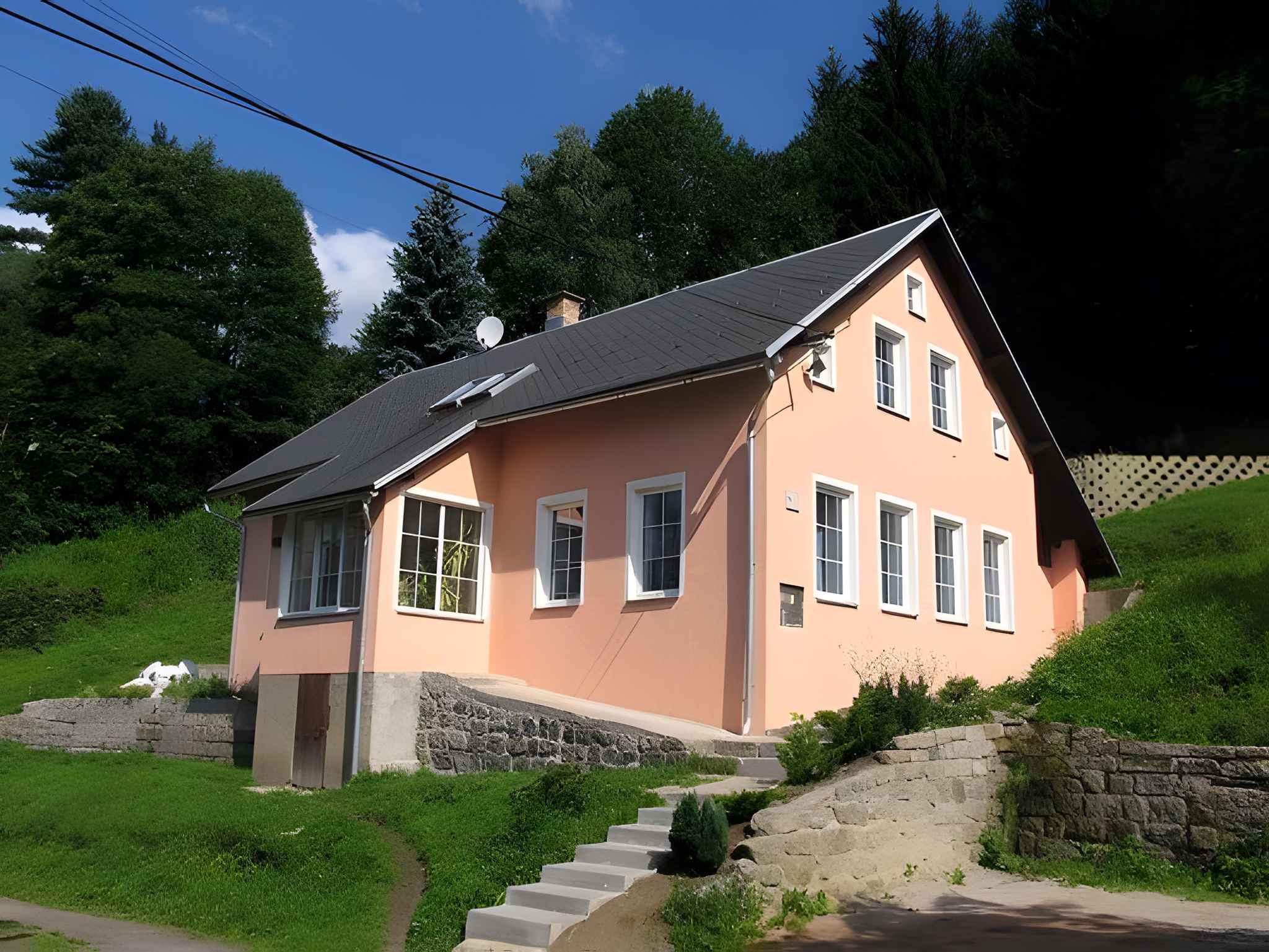 Ferienhaus mit Kamin und Sauna Ferienhaus  Tschechische Republik