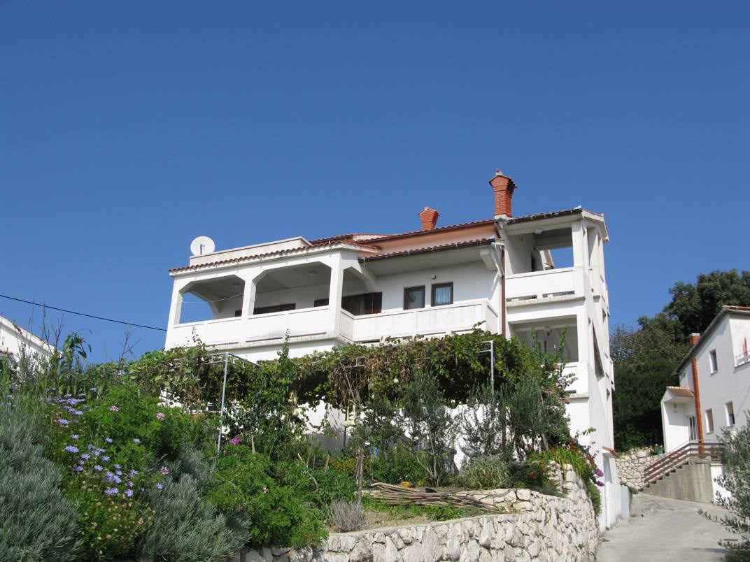 Ferienwohnung mit Terrasse und Balkon mit Meerblic   Insel Rab
