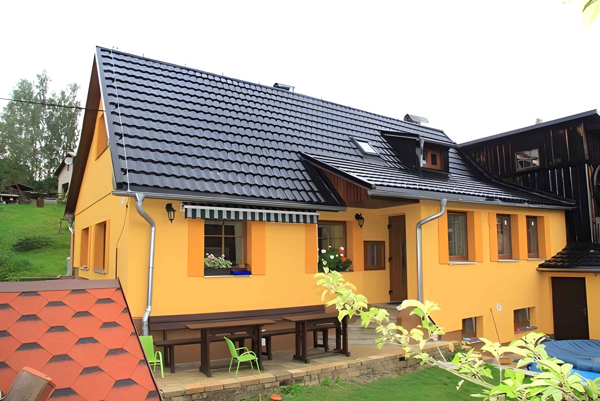 Ferienhaus mit Kamin und Garten Ferienhaus  Tschechische Republik