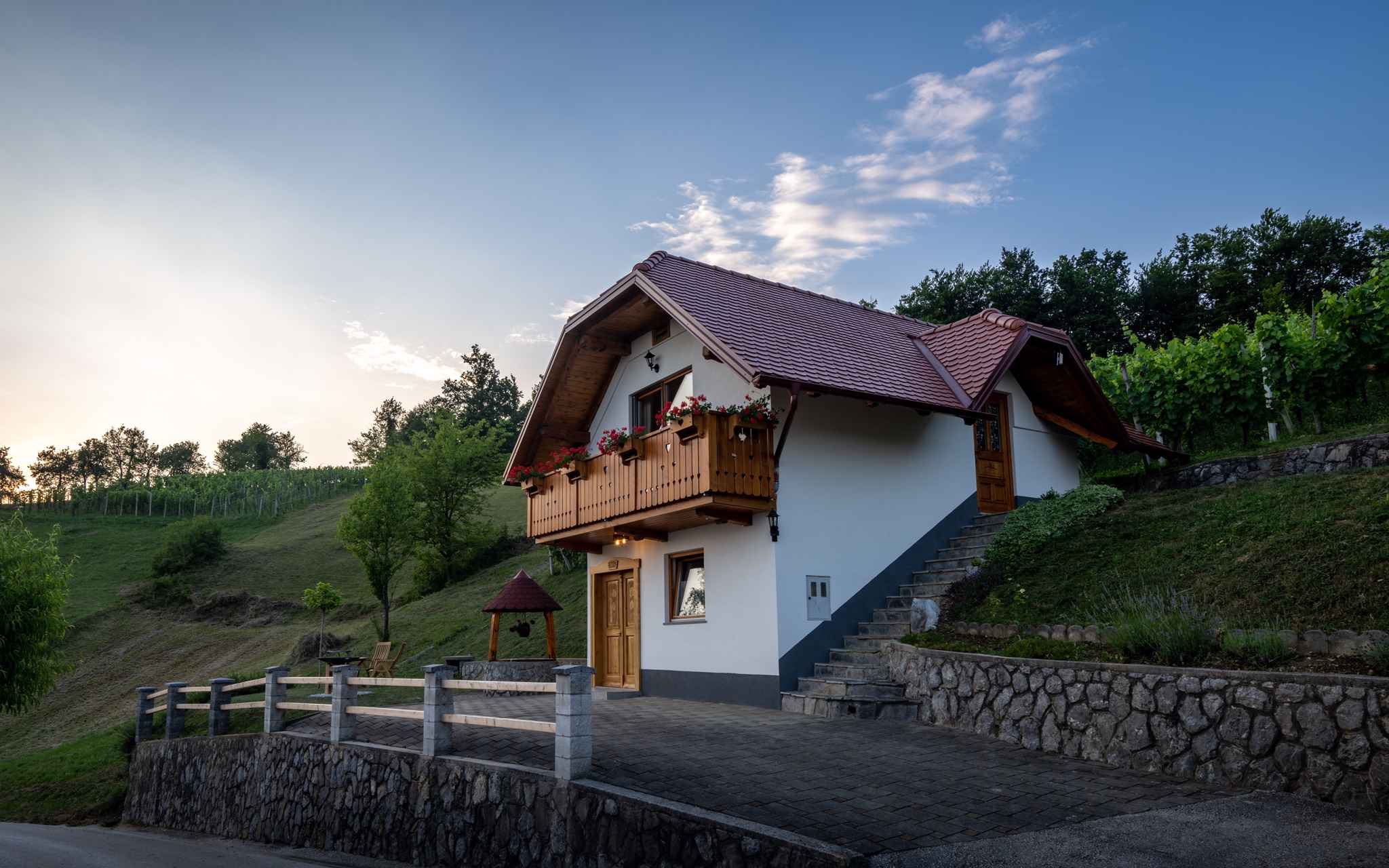 Ferienhaus auf dem Weinberghügel in der N&aum Ferienhaus in Slowenien