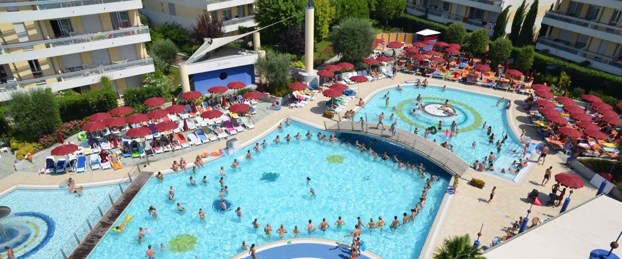 Ferienwohnung mit Wasserrutschen und Pools  in Europa