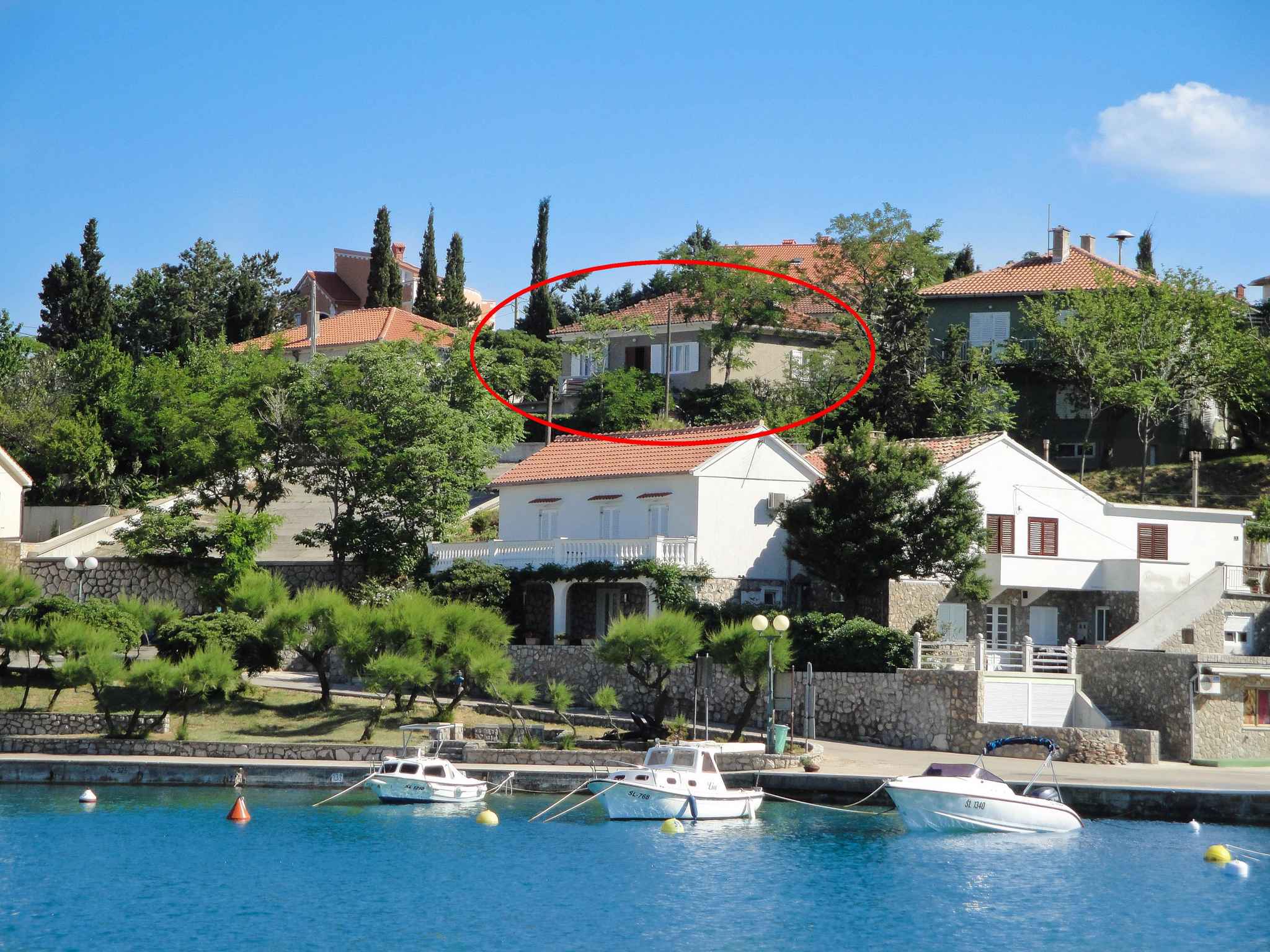 Ferienwohnung mit Klimaanlage und Internet, nur 50   kroatische Inseln