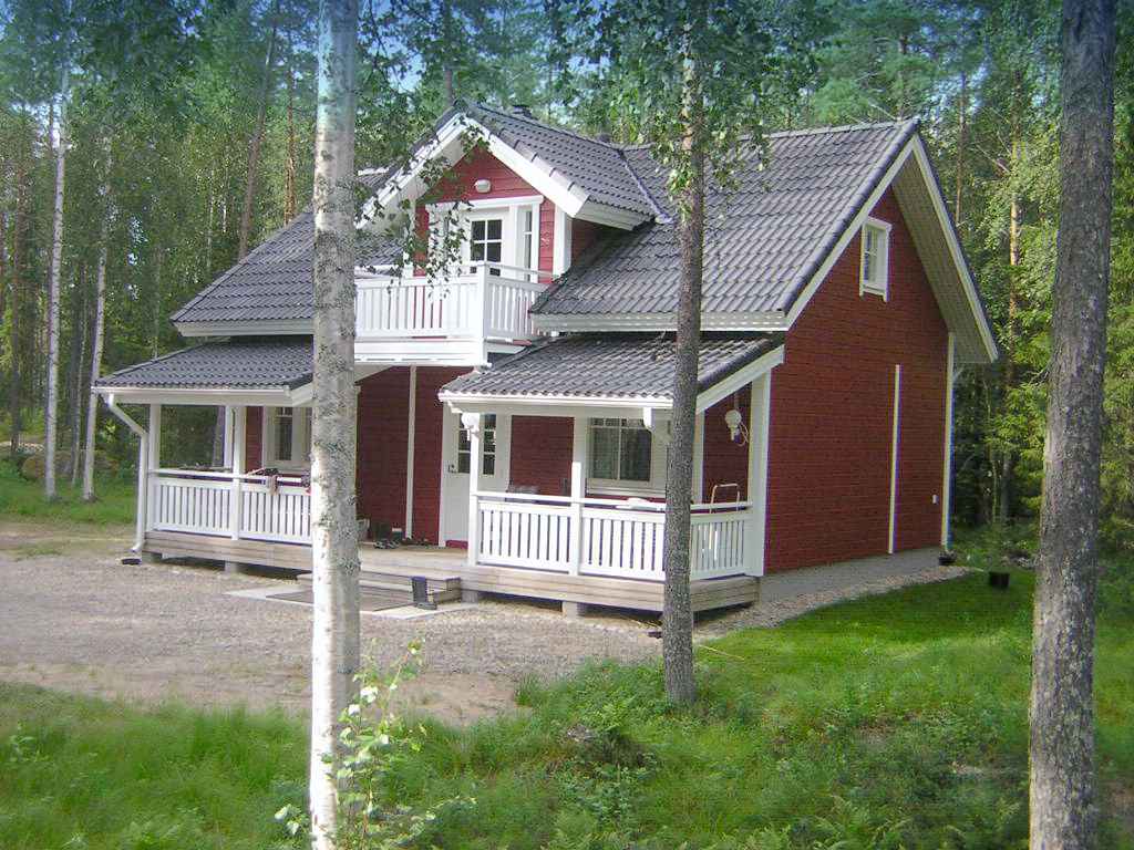 Ferienhaus mit Strandsauna am See und eigenem Bade Ferienhaus in Finnland
