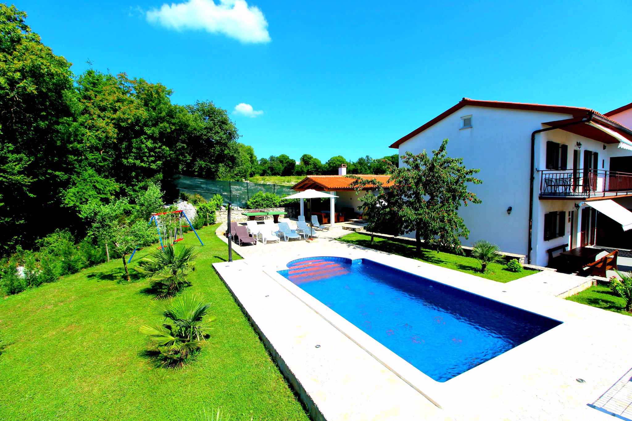 Ferienhaus mit Pool und Klimaanlage   Labin