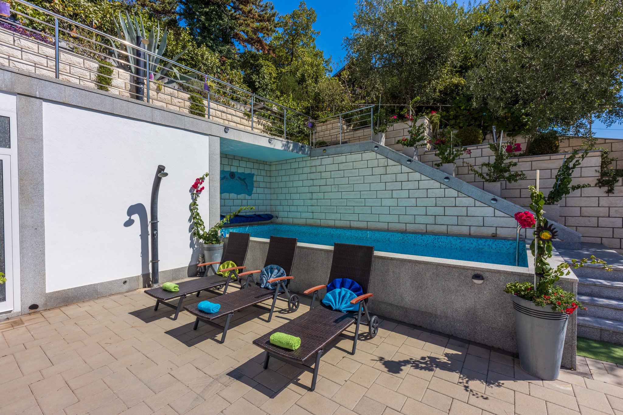 Appartement de vacances mit Pool (596828), Crikvenica, , Kvarner, Croatie, image 11