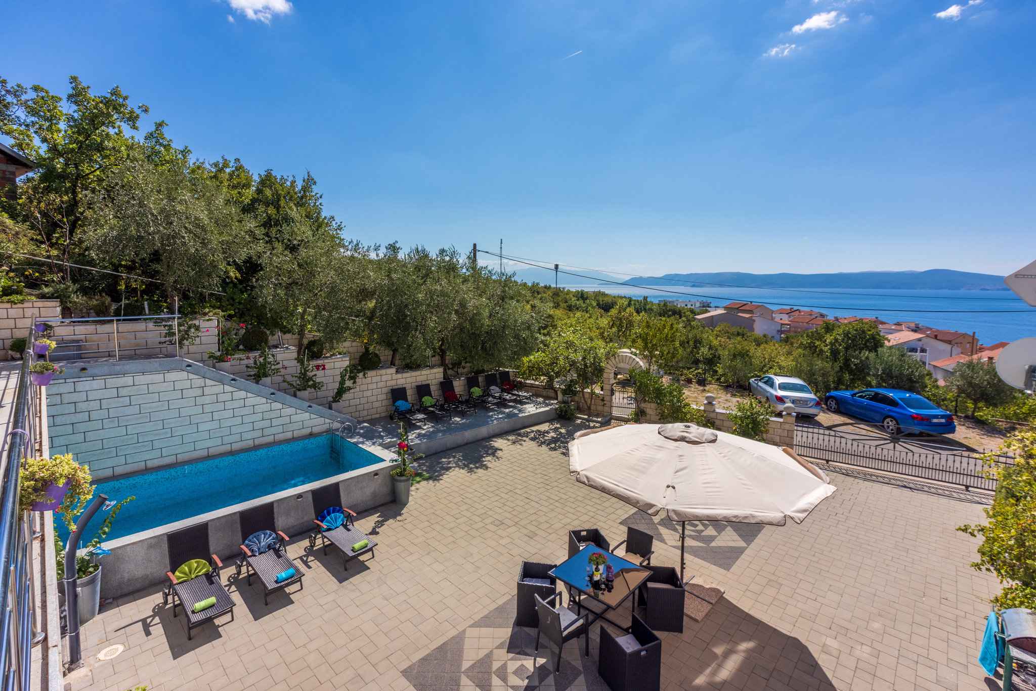 Appartement de vacances mit Pool (596828), Crikvenica, , Kvarner, Croatie, image 13