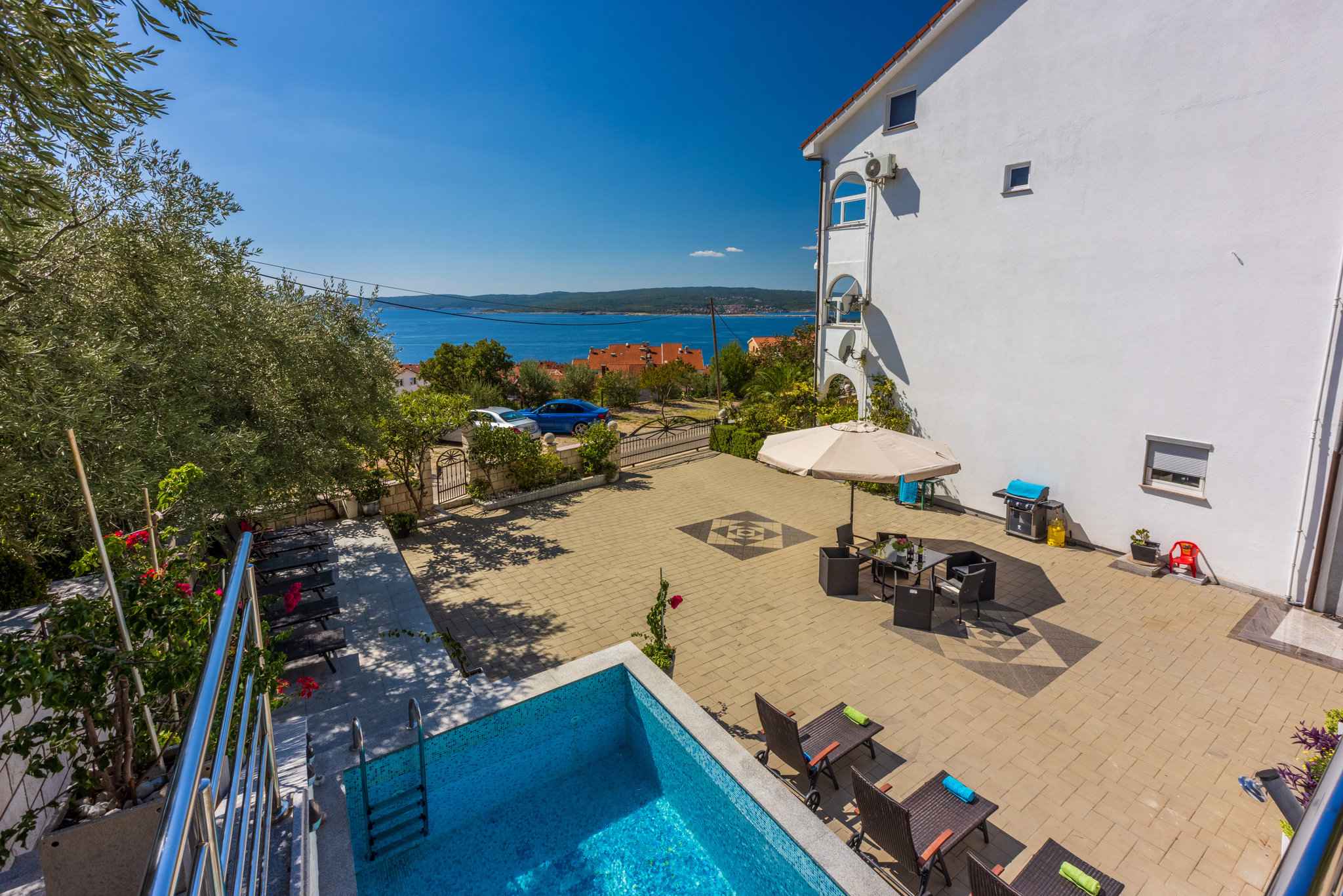 Appartement de vacances mit Pool (596828), Crikvenica, , Kvarner, Croatie, image 15
