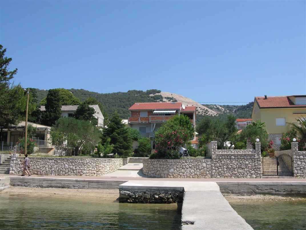 Ferienwohnung mit Terrasse und Meerblick  in Kroatien