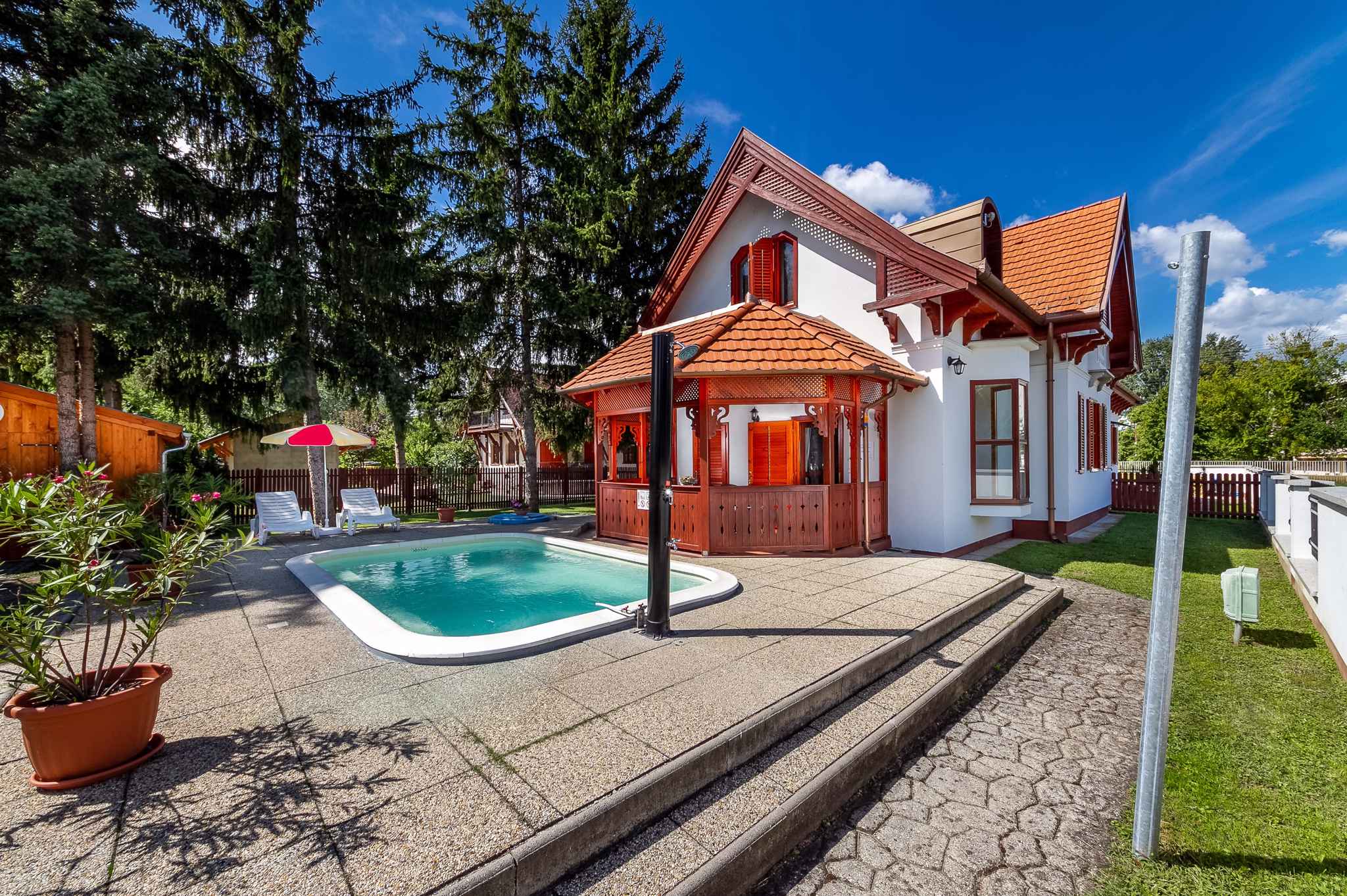 Ferienhaus medencével és terasszal  in Ungarn