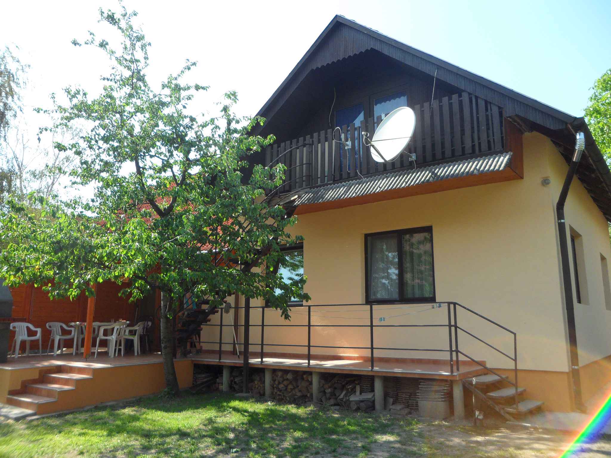 Ferienhaus mit überdachter Terrasse  am Balaton Plattensee
