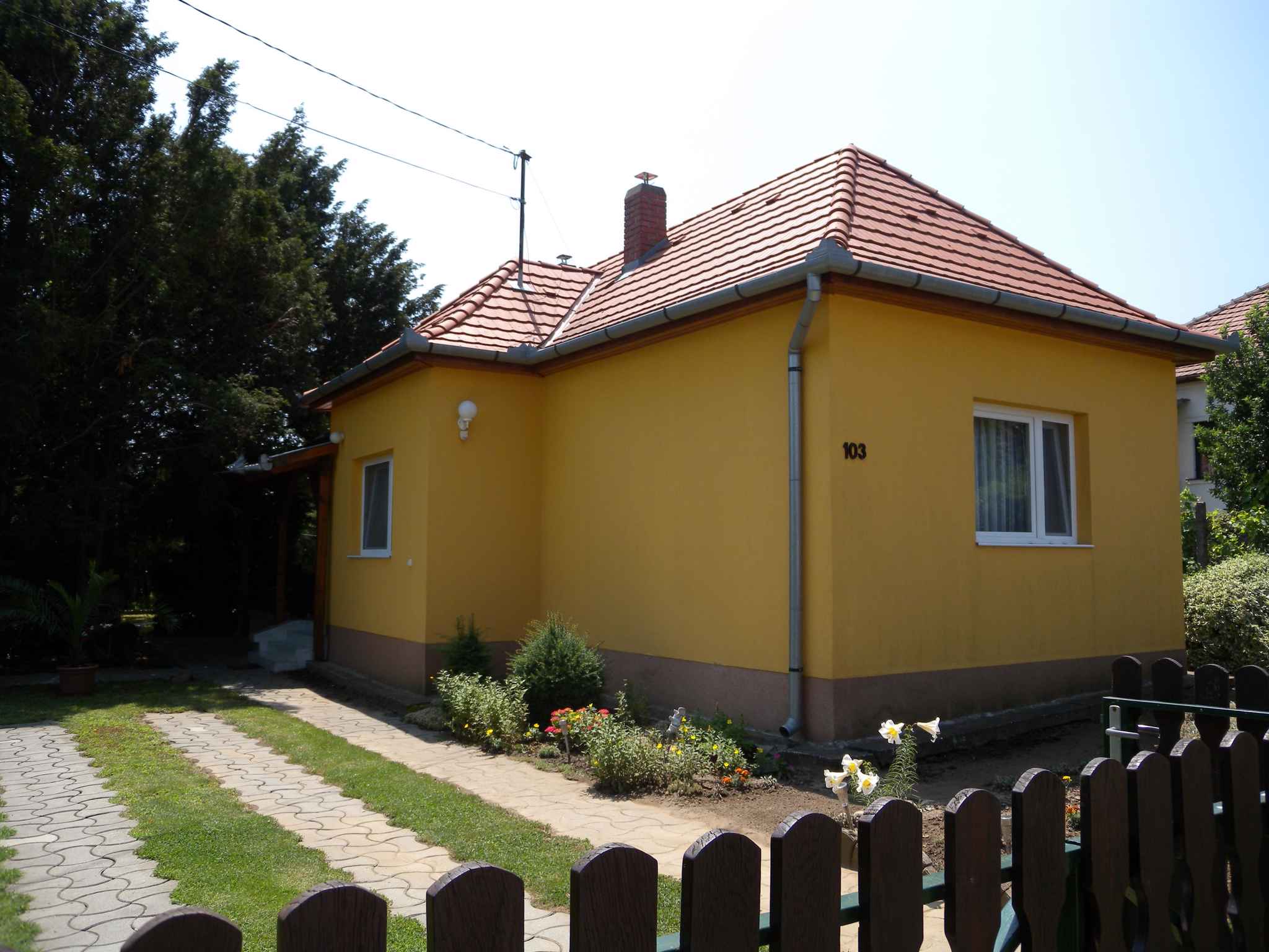 Ferienhaus mit überdachter Terrasse Ferienhaus in Ungarn