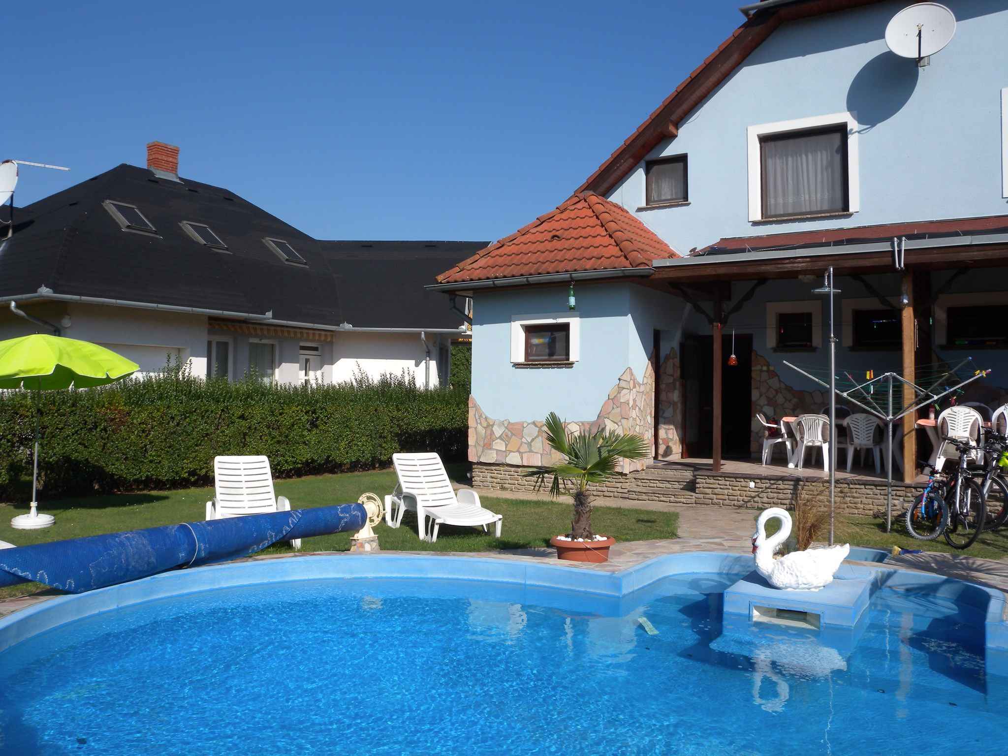 Ferienhaus mit beheizbarem Pool und Strandnäh  am Balaton Plattensee