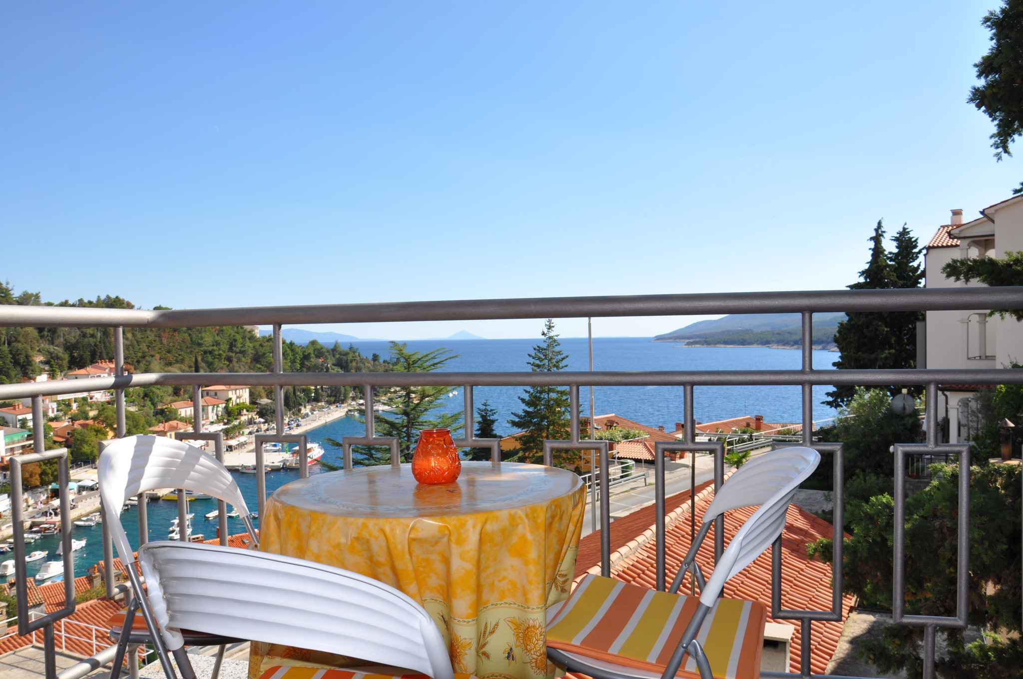 Ferienwohnung mit einen Balkon und Meerblick   Rabac