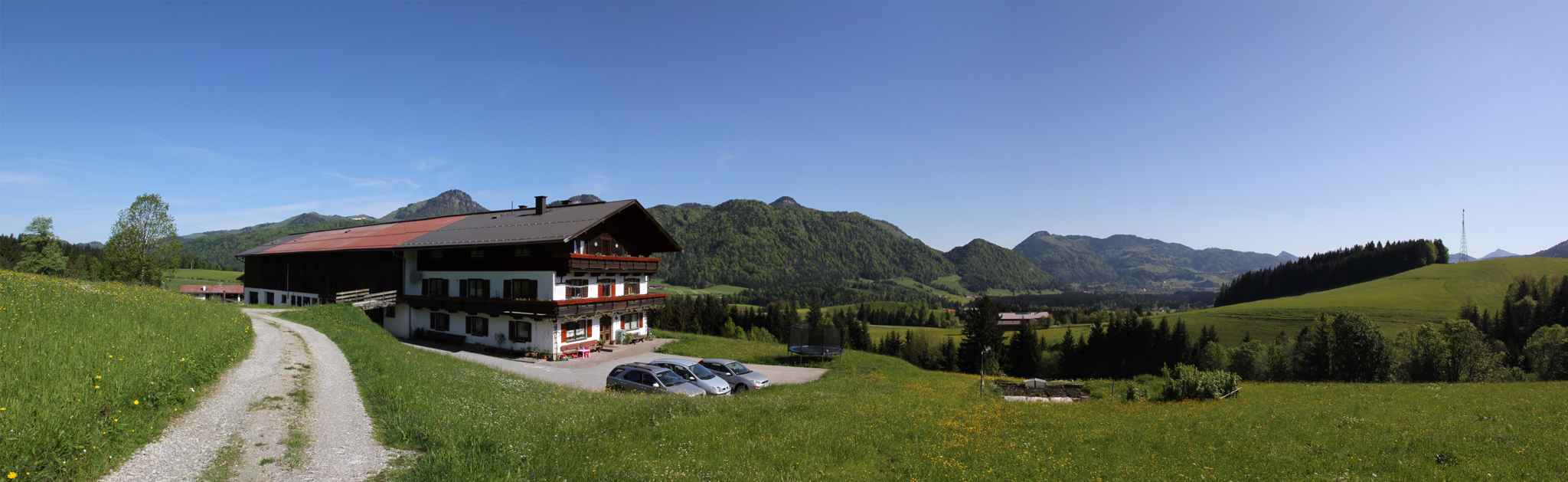 Ferienwohnung mit Bergblick und Heizung Bauernhof in Österreich