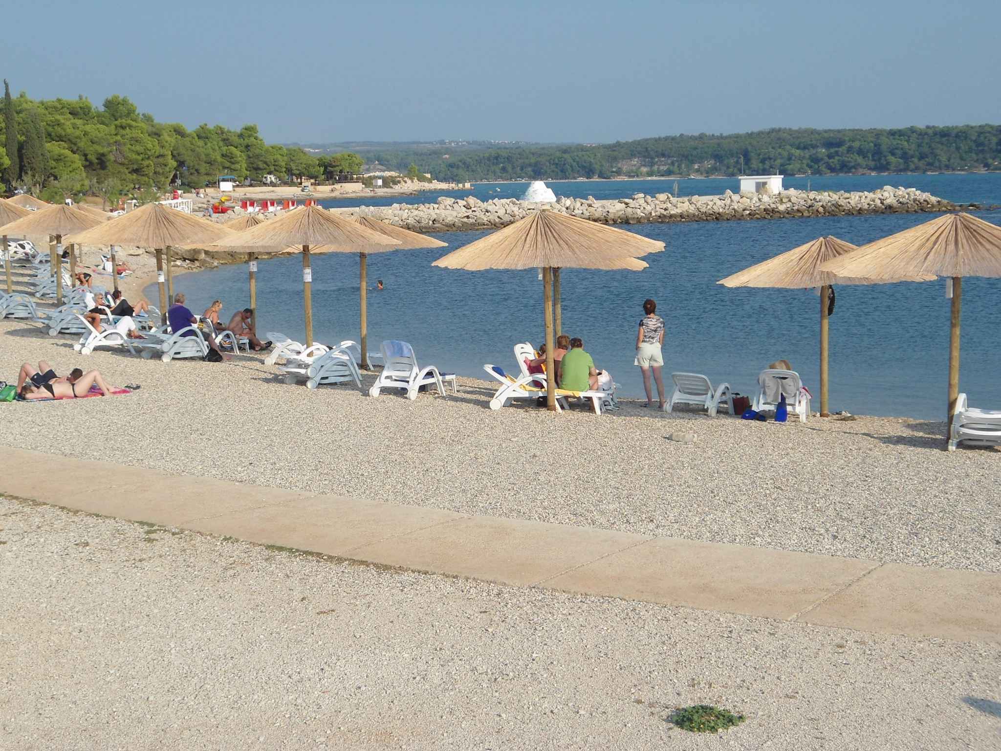 Ferienwohnung mit Seeausblick  in Istrien