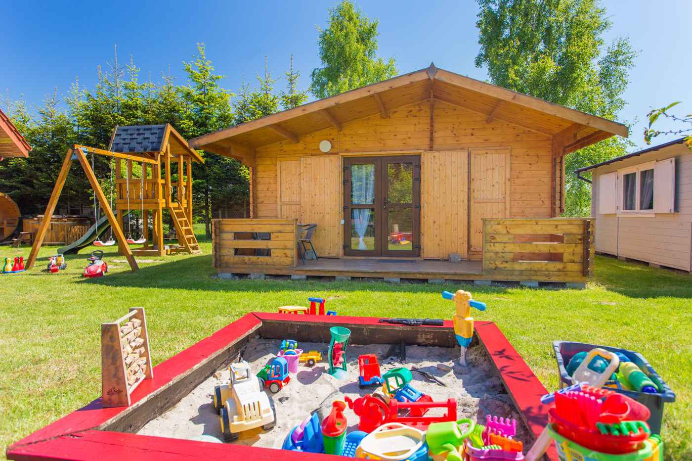 Bungalow komfortabel eingerichtet Ferienhaus in Polen
