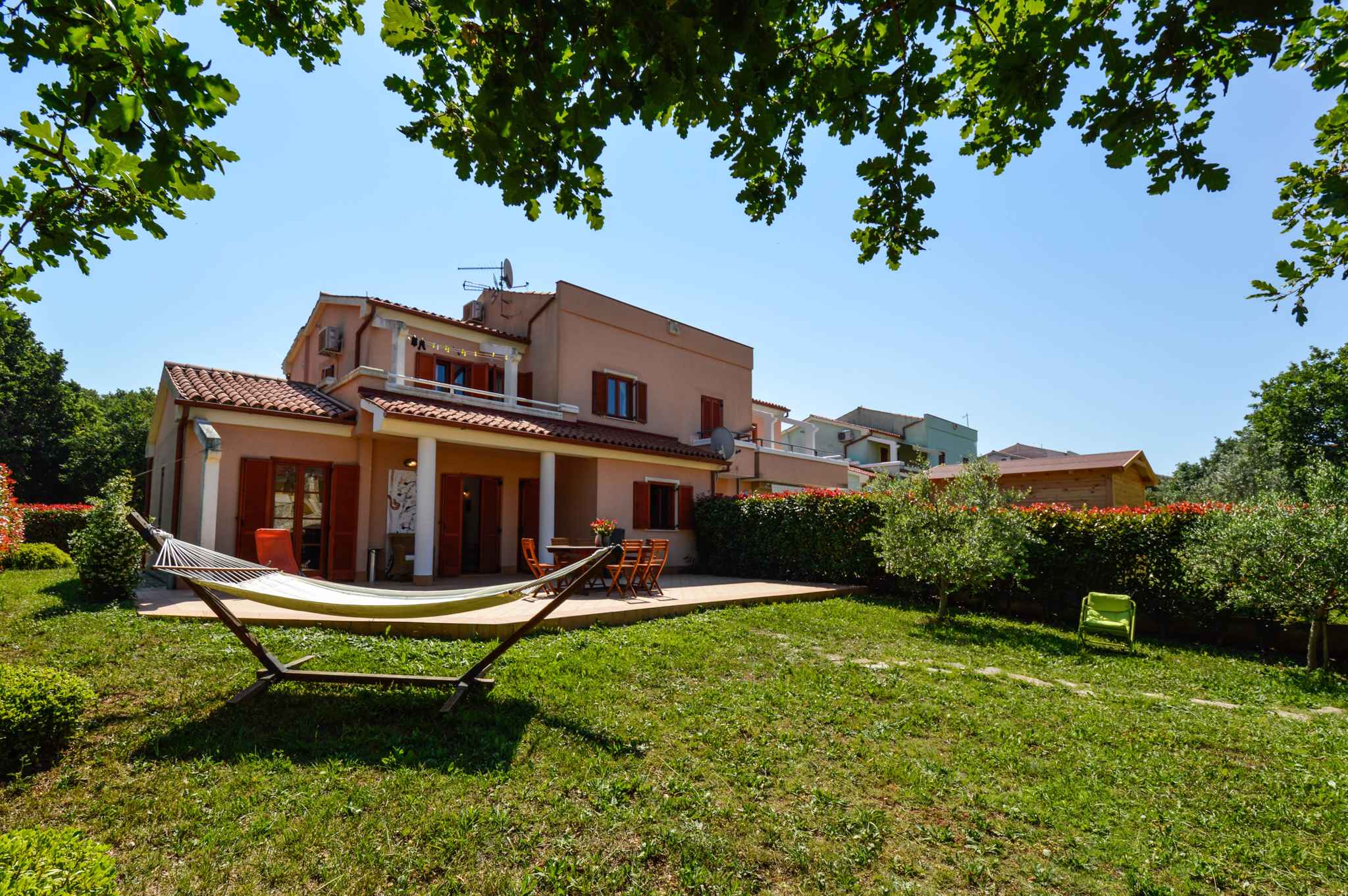 Ferienwohnung mit Terrasse und Garten  in Istrien