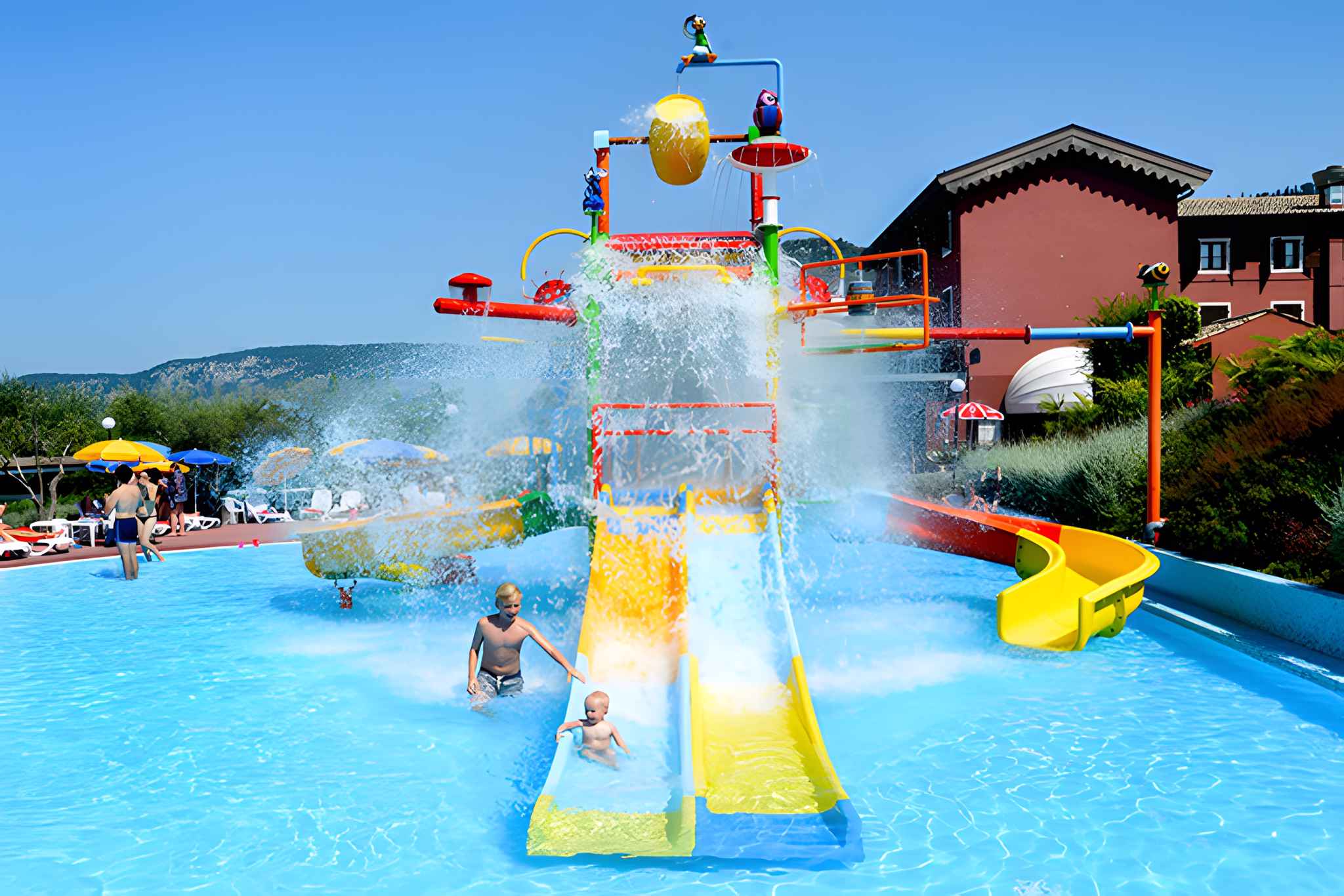 Mobilehome mit 3 Pools Ferienhaus  Gardasee - Lago di Garda