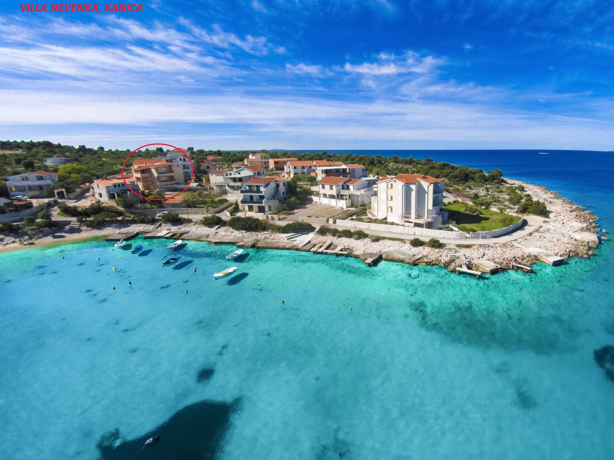 Ferienwohnung erste Reihe am Meer (10 m)  in Dalmatien