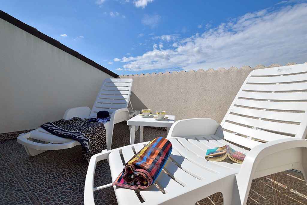 Ferienhaus 150 m vom Strand mit Meerblick  in Istrien