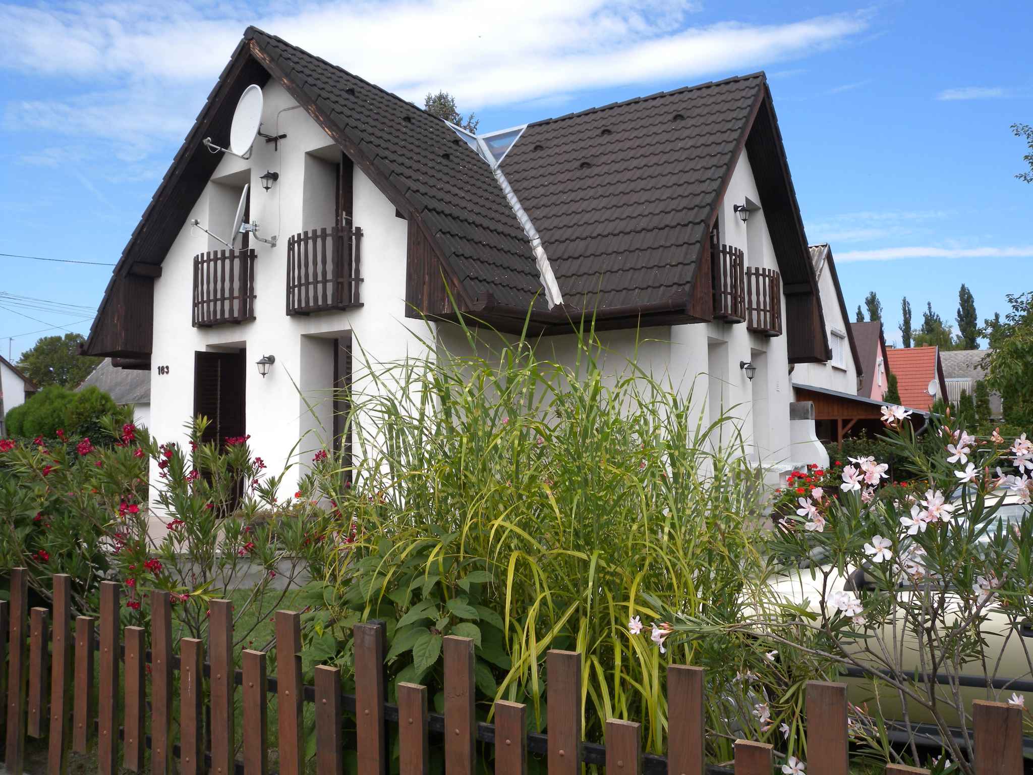 Ferienhaus mit Geschirrspüler und Waschamschi  in Ungarn