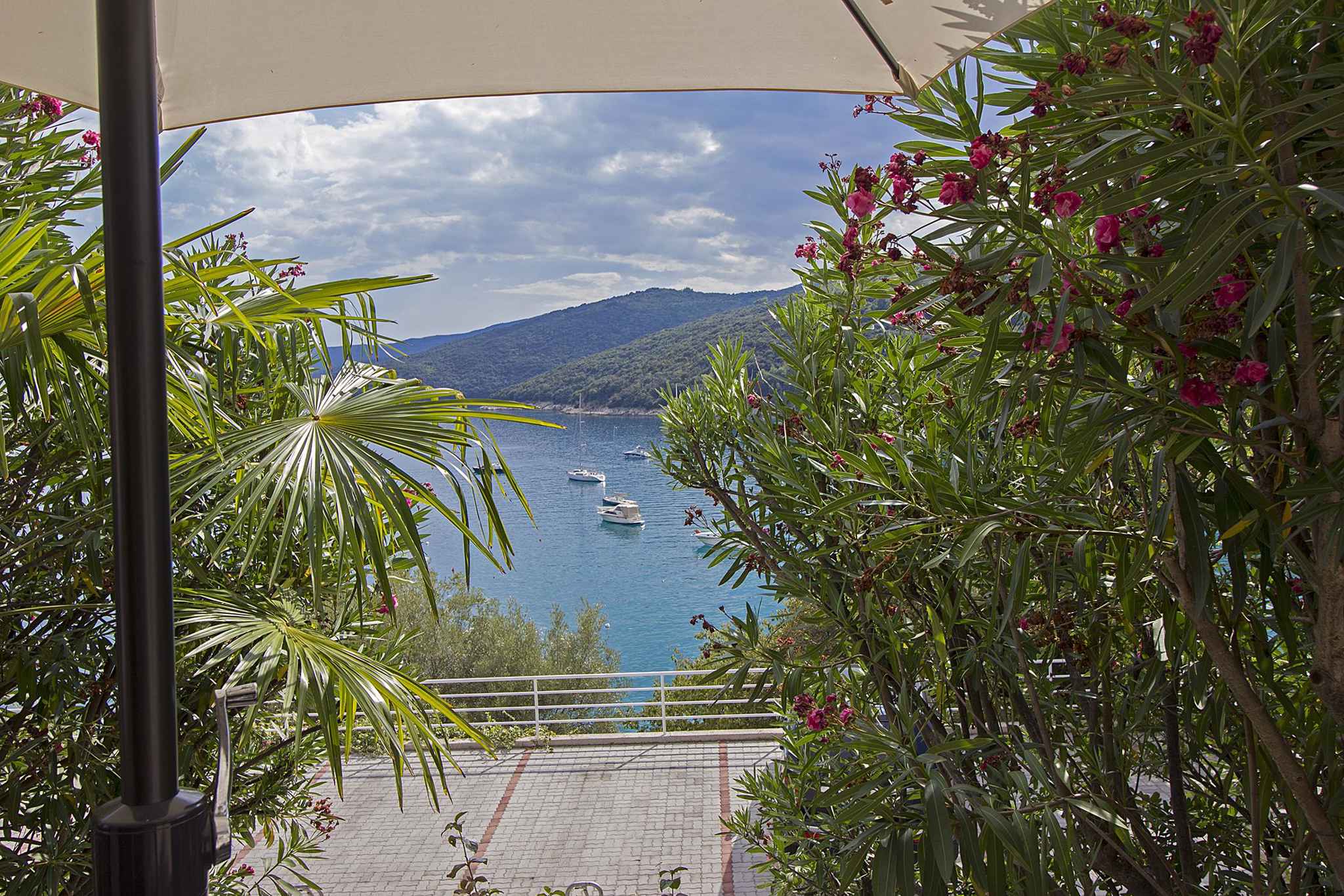 Ferienwohnung mit Terrasse und Meerblick  in Istrien
