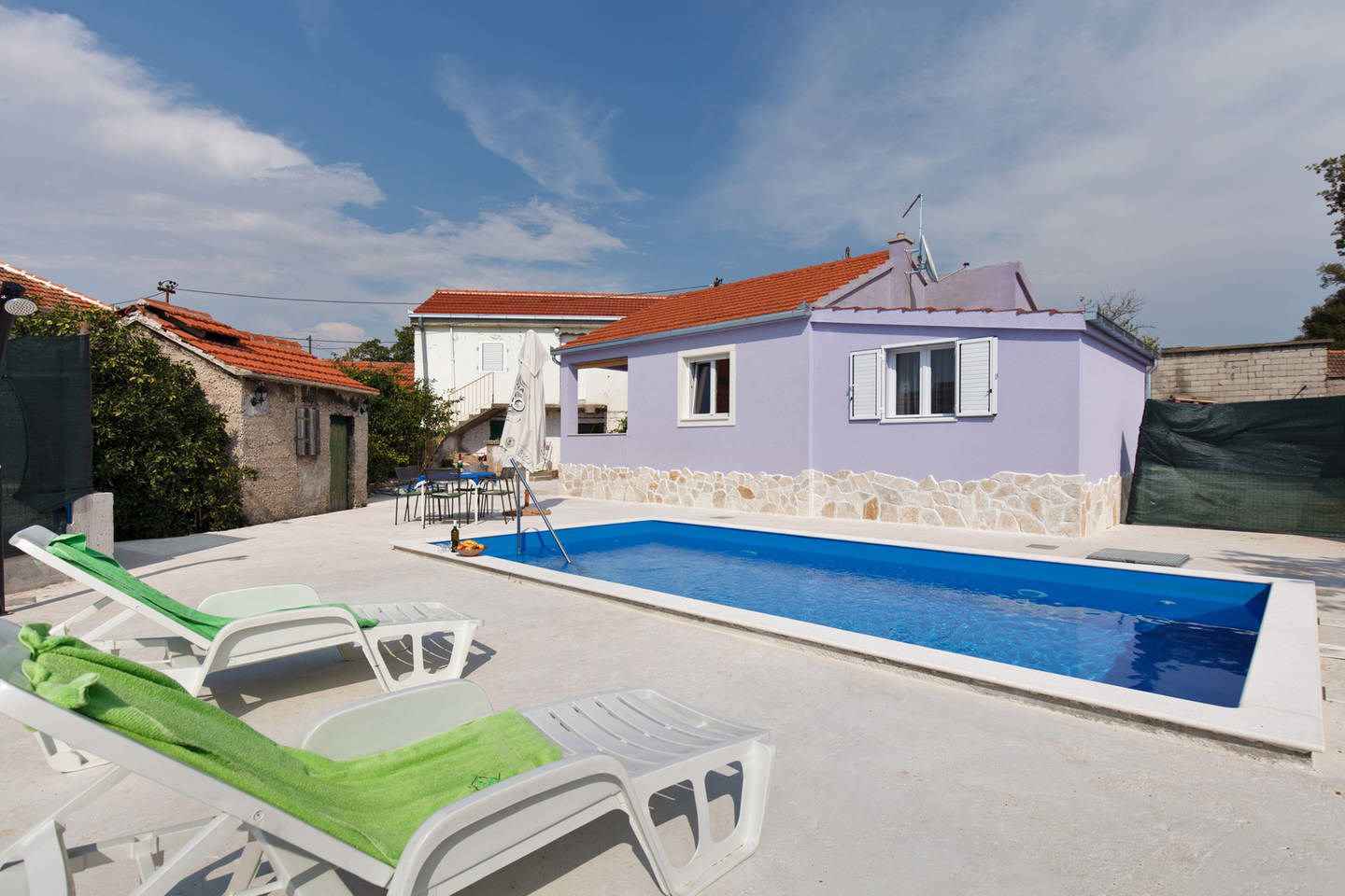 Ferienhaus mit Pool und Internet Ferienhaus in Kroatien