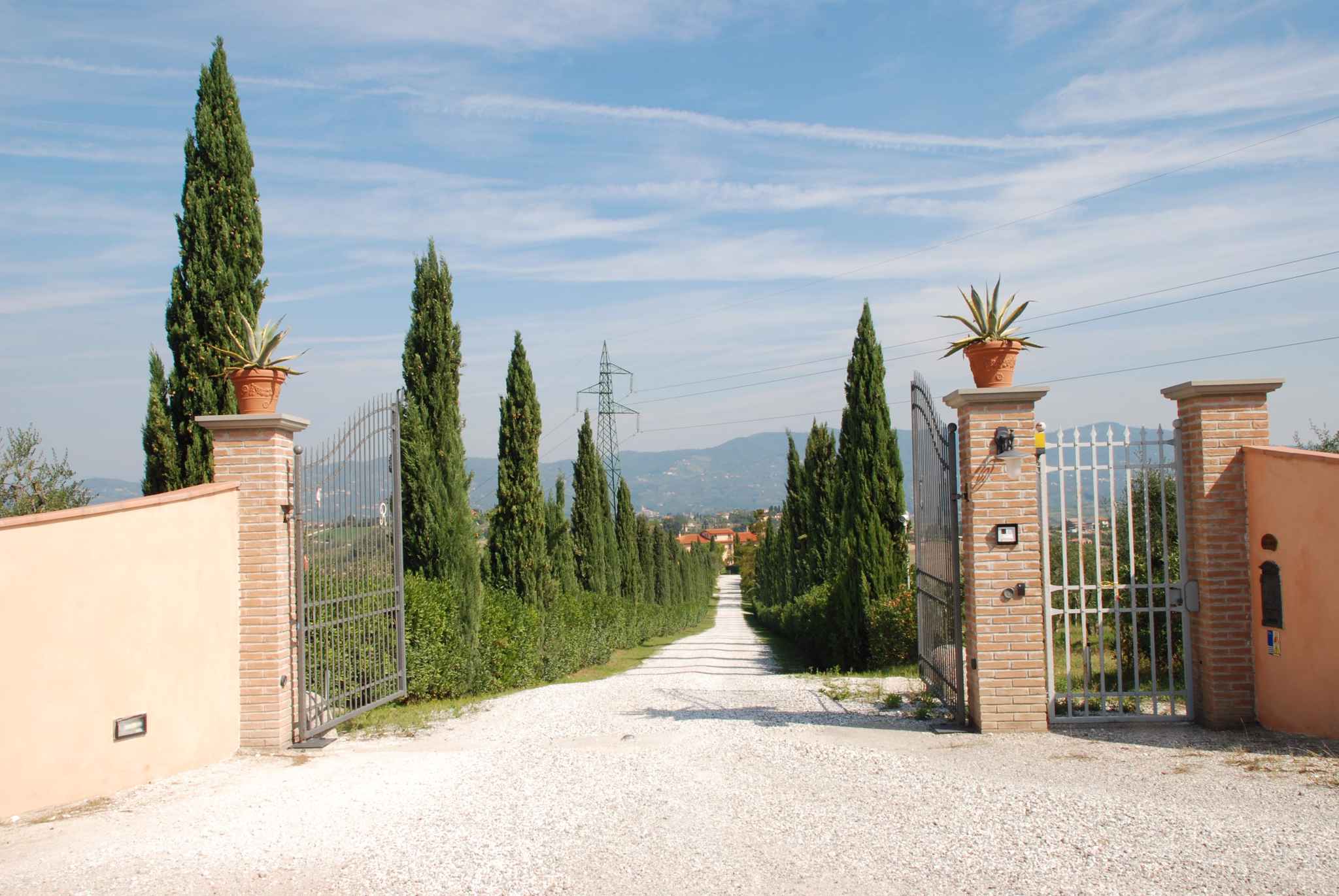 Ferienwohnung mit eigenem Garten Bauernhof in Italien