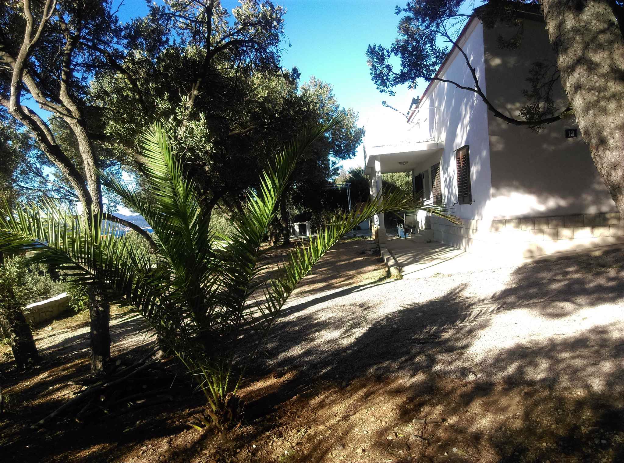 Ferienhaus mit Klimaanlage und Meerblick Ferienhaus in Dalmatien