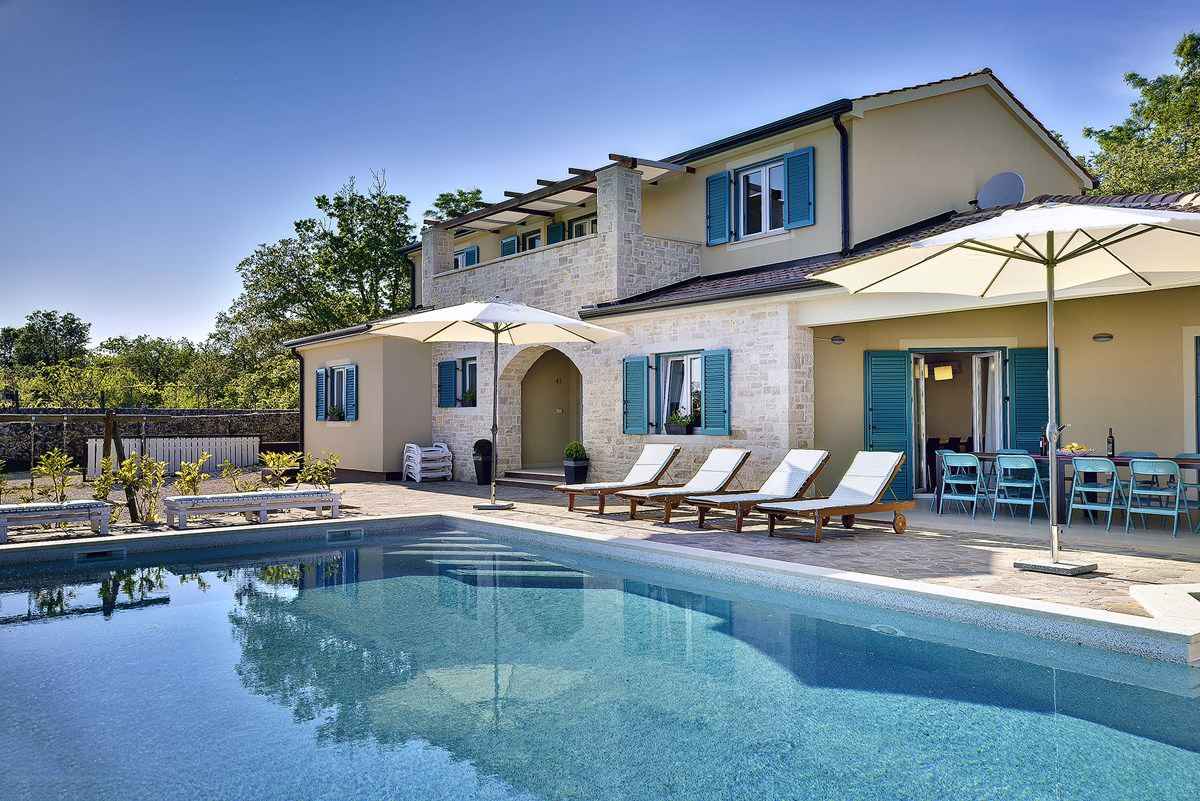 Ferienhaus mit Pool und Klimaanlage Ferienhaus in Istrien