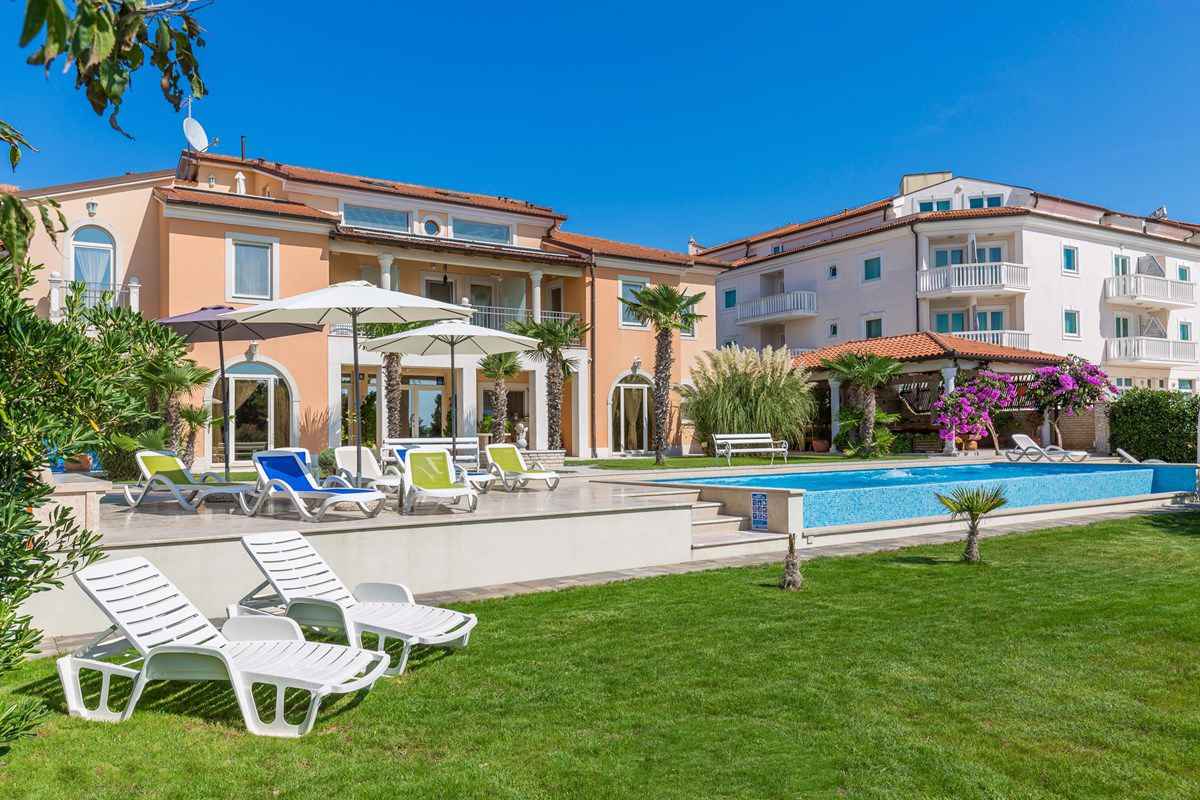Ferienwohnung mit Swimmingpool und Garten zur geme  in Istrien