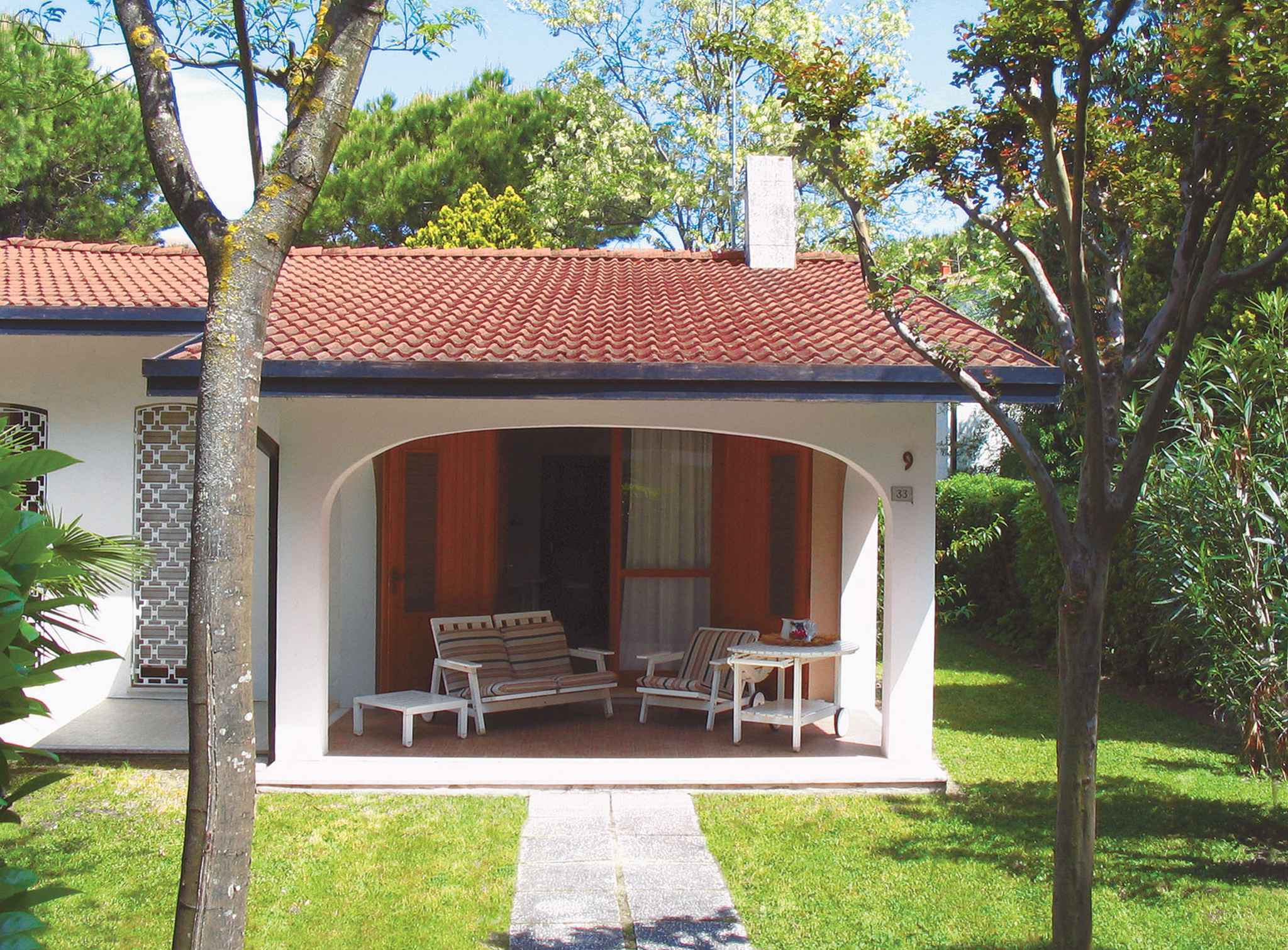 Ferienhaus mit Terrasse und Garten  in Bibione