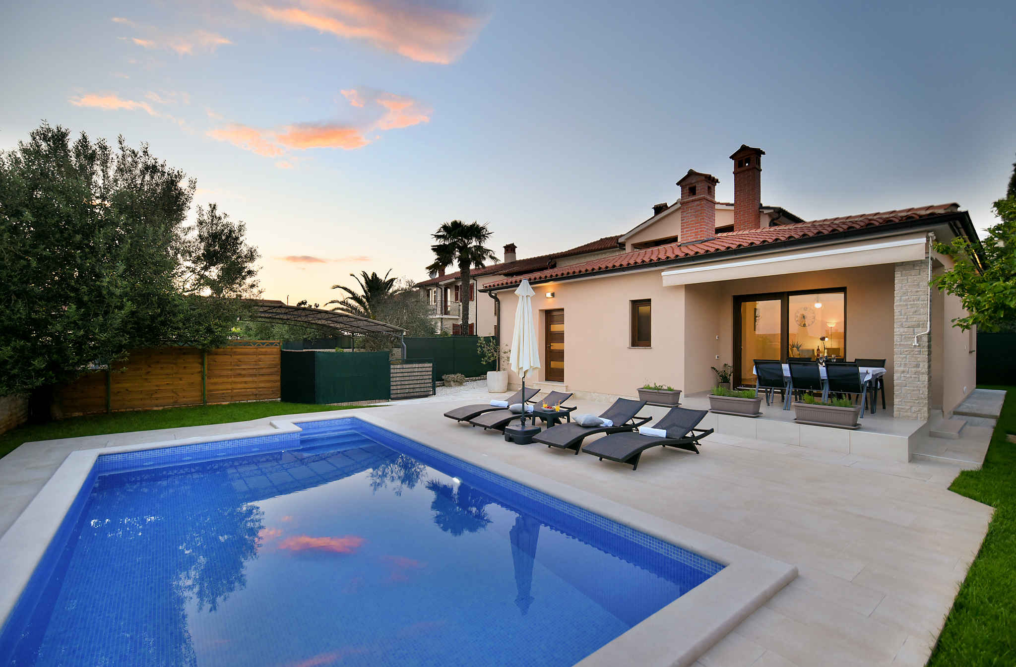 Ferienhaus mit Pool und Garten Ferienhaus in Istrien